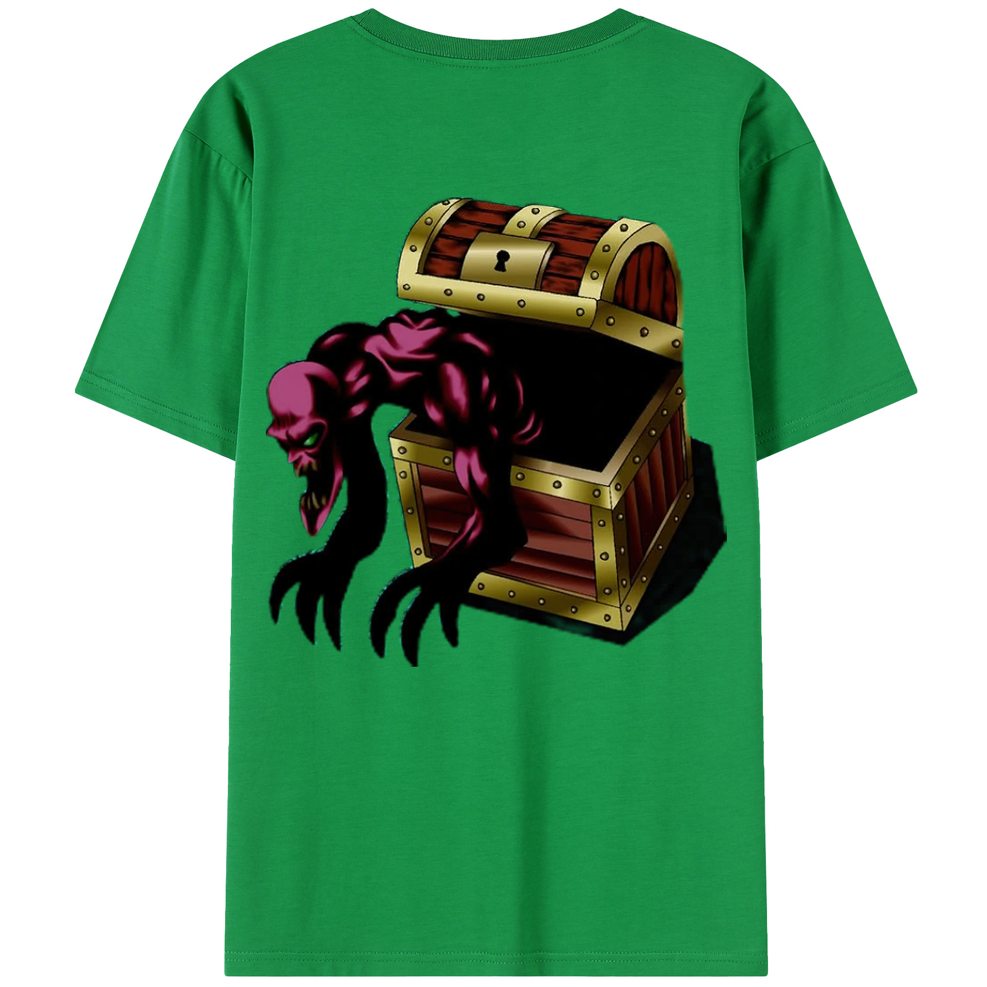 （画像用） 遊☆戯☆王 Yu-Gi-Oh! 綿100％半袖Tシャツ（背面プリント）