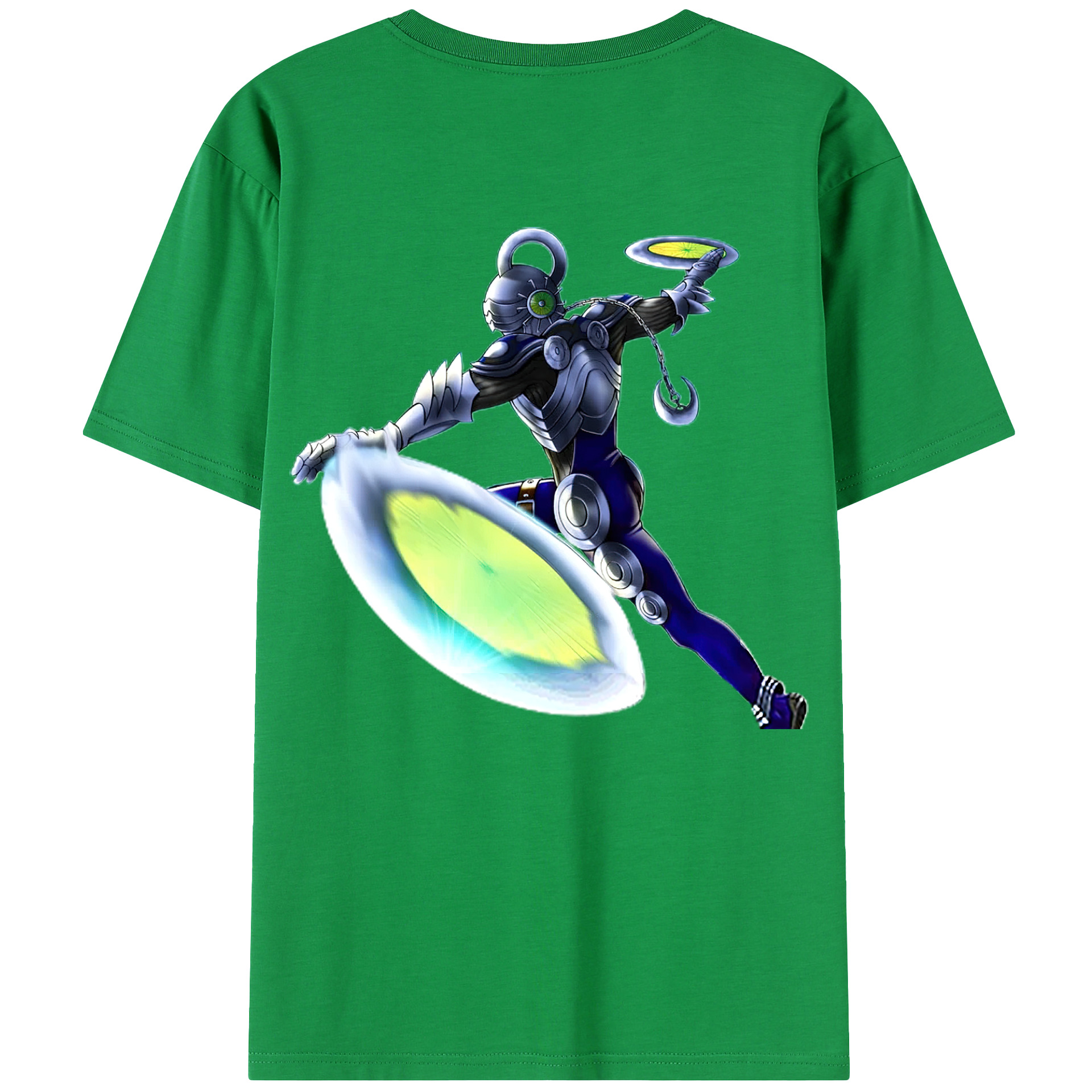 （画像用） 遊☆戯☆王 Yu-Gi-Oh! 綿100％半袖Tシャツ（背面プリント）