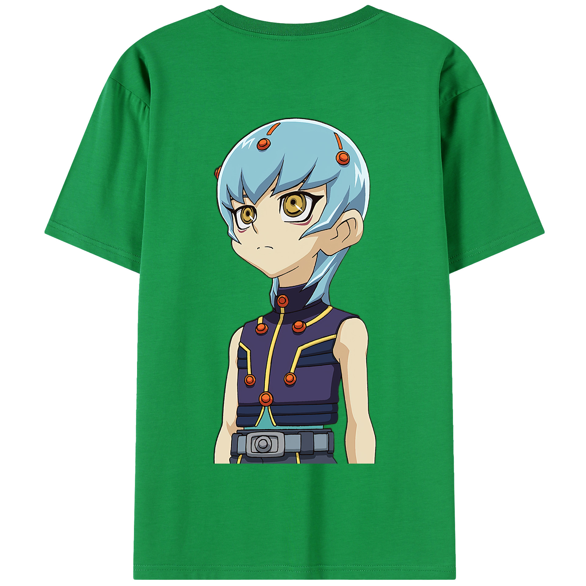 （画像用） 遊☆戯☆王 Yu-Gi-Oh! 綿100％半袖Tシャツ（背面プリント）