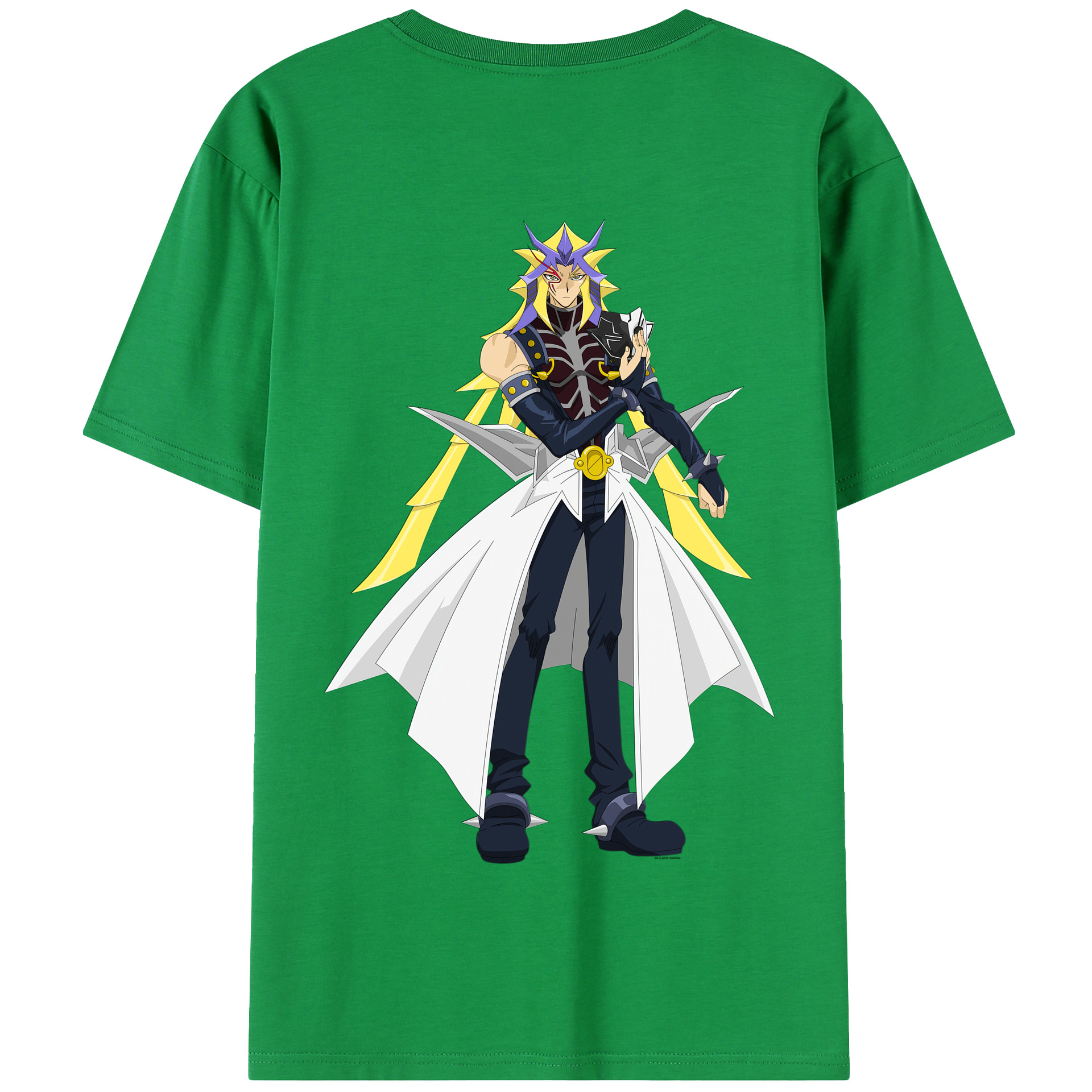 遊☆戯☆王 Yu-Gi-Oh! 綿100％半袖Tシャツ（背面プリント）