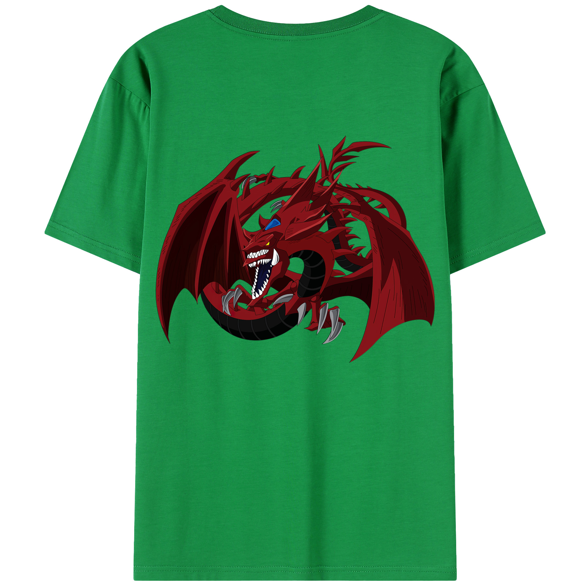 （画像用） 遊☆戯☆王 Yu-Gi-Oh! 綿100％半袖Tシャツ（背面プリント）