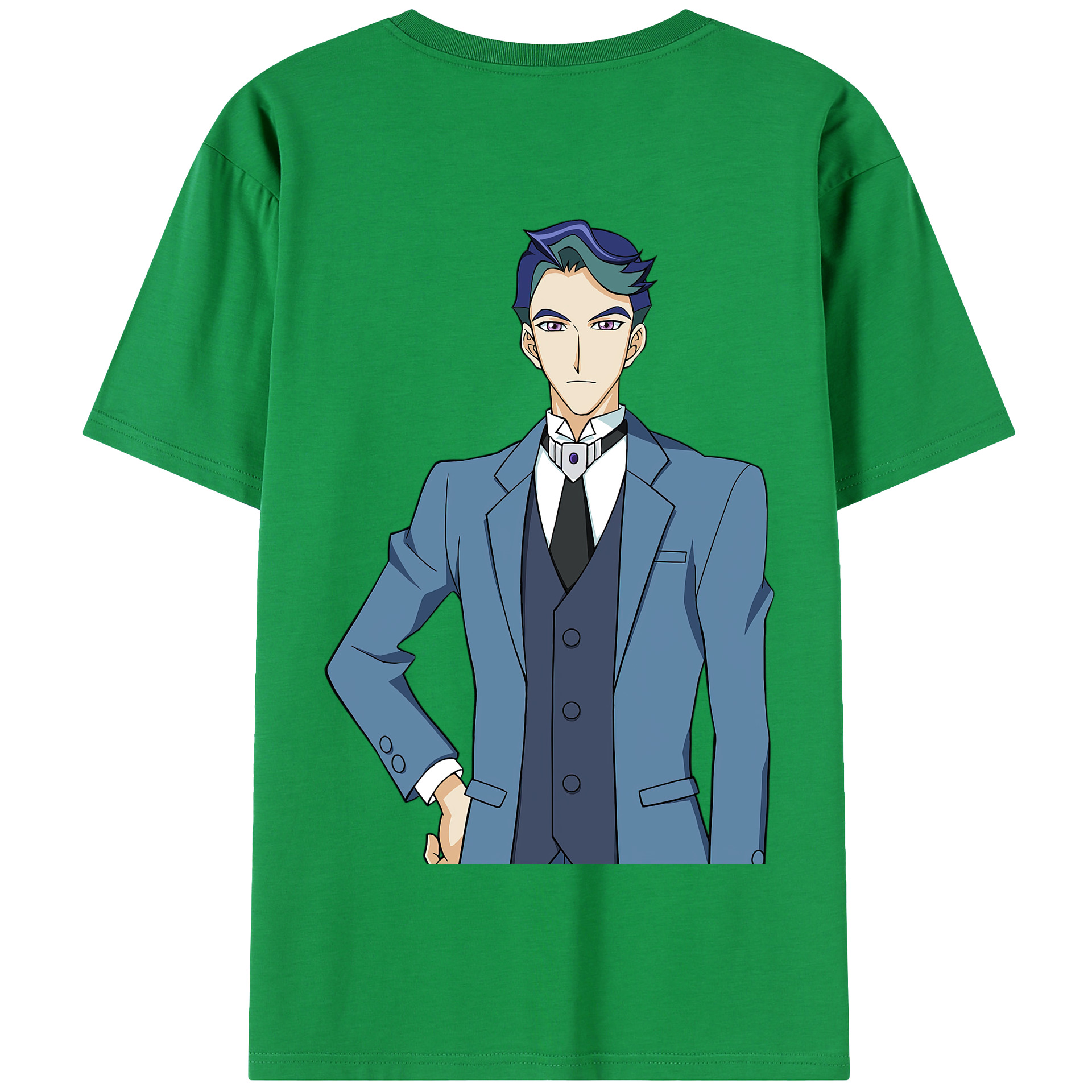 （画像用） 遊☆戯☆王 Yu-Gi-Oh! 綿100％半袖Tシャツ（背面プリント）