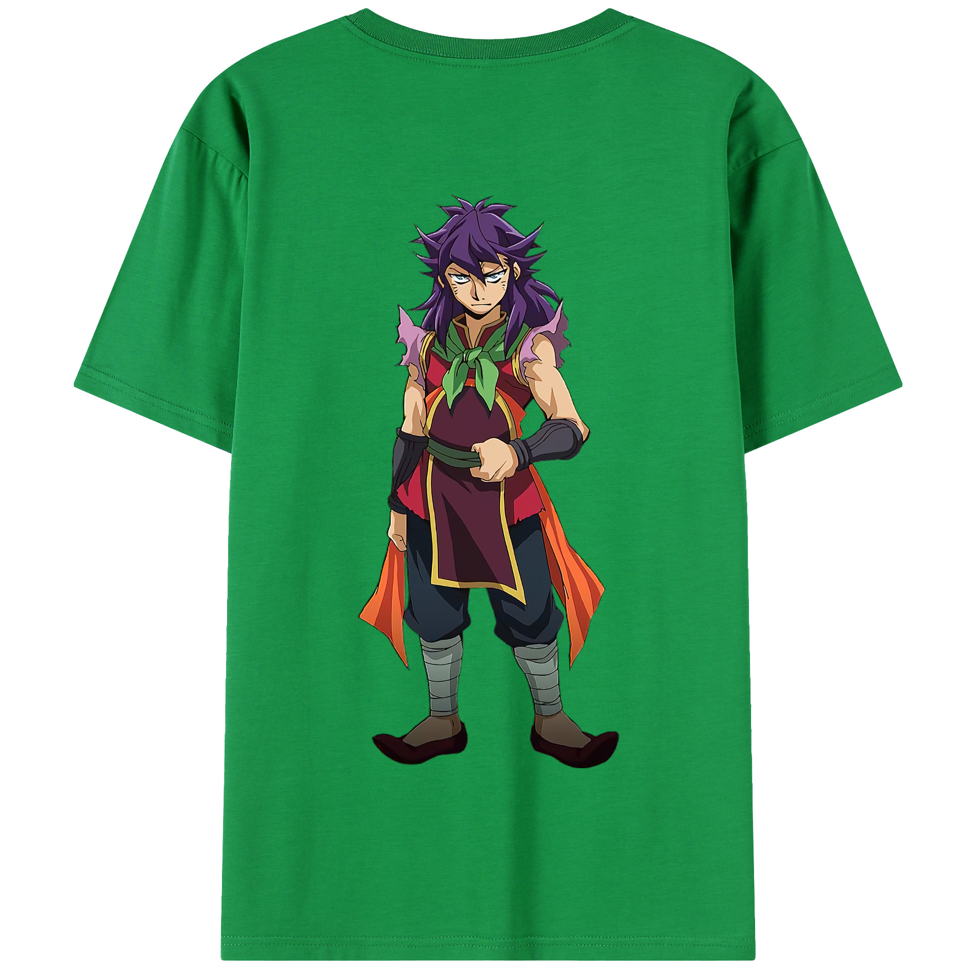 遊☆戯☆王 Yu-Gi-Oh! 綿100％半袖Tシャツ（背面プリント）