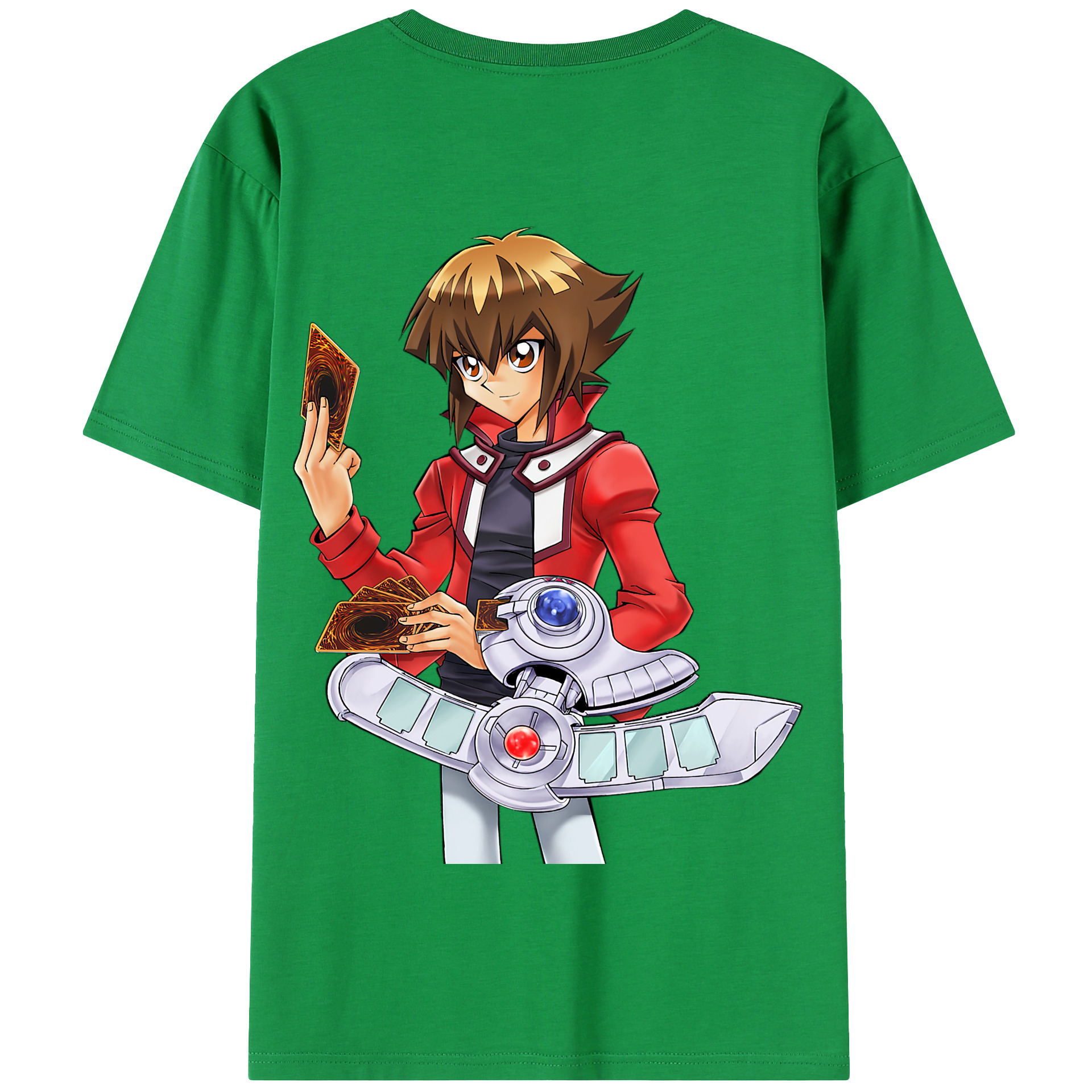 （画像用） 遊☆戯☆王 Yu-Gi-Oh! 綿100％半袖Tシャツ（背面プリント）