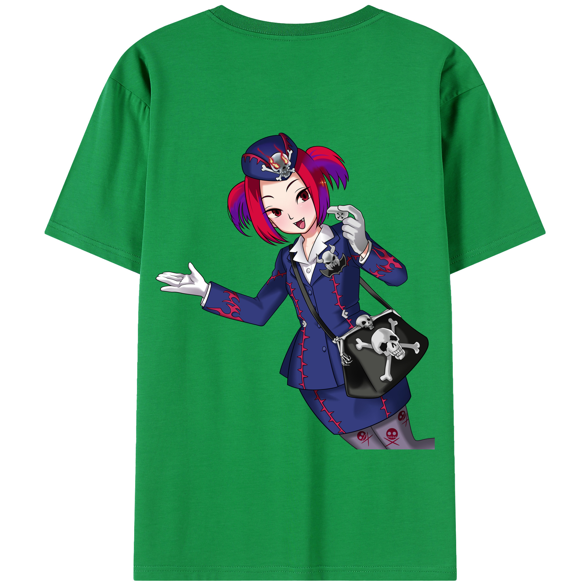 （画像用） 遊☆戯☆王 Yu-Gi-Oh! 綿100％半袖Tシャツ（背面プリント）