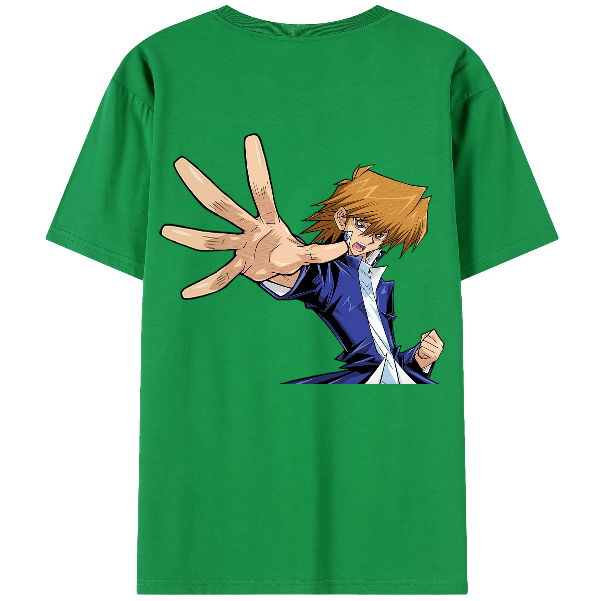 （画像用） 遊☆戯☆王 Yu-Gi-Oh! 綿100％半袖Tシャツ（背面プリント）