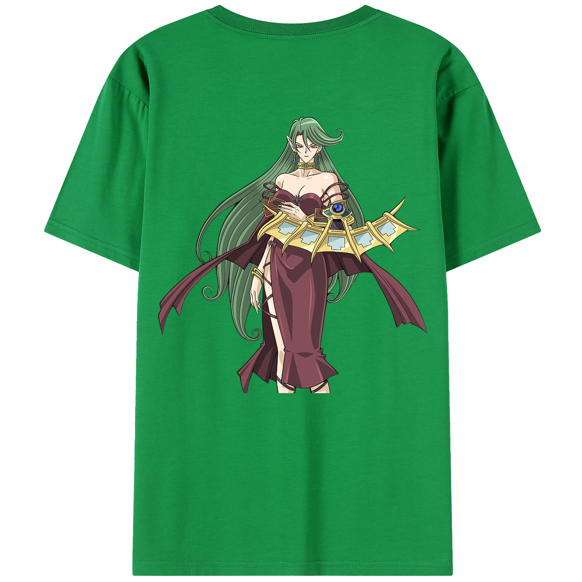 （画像用） 遊☆戯☆王 Yu-Gi-Oh! 綿100％半袖Tシャツ（背面プリント）