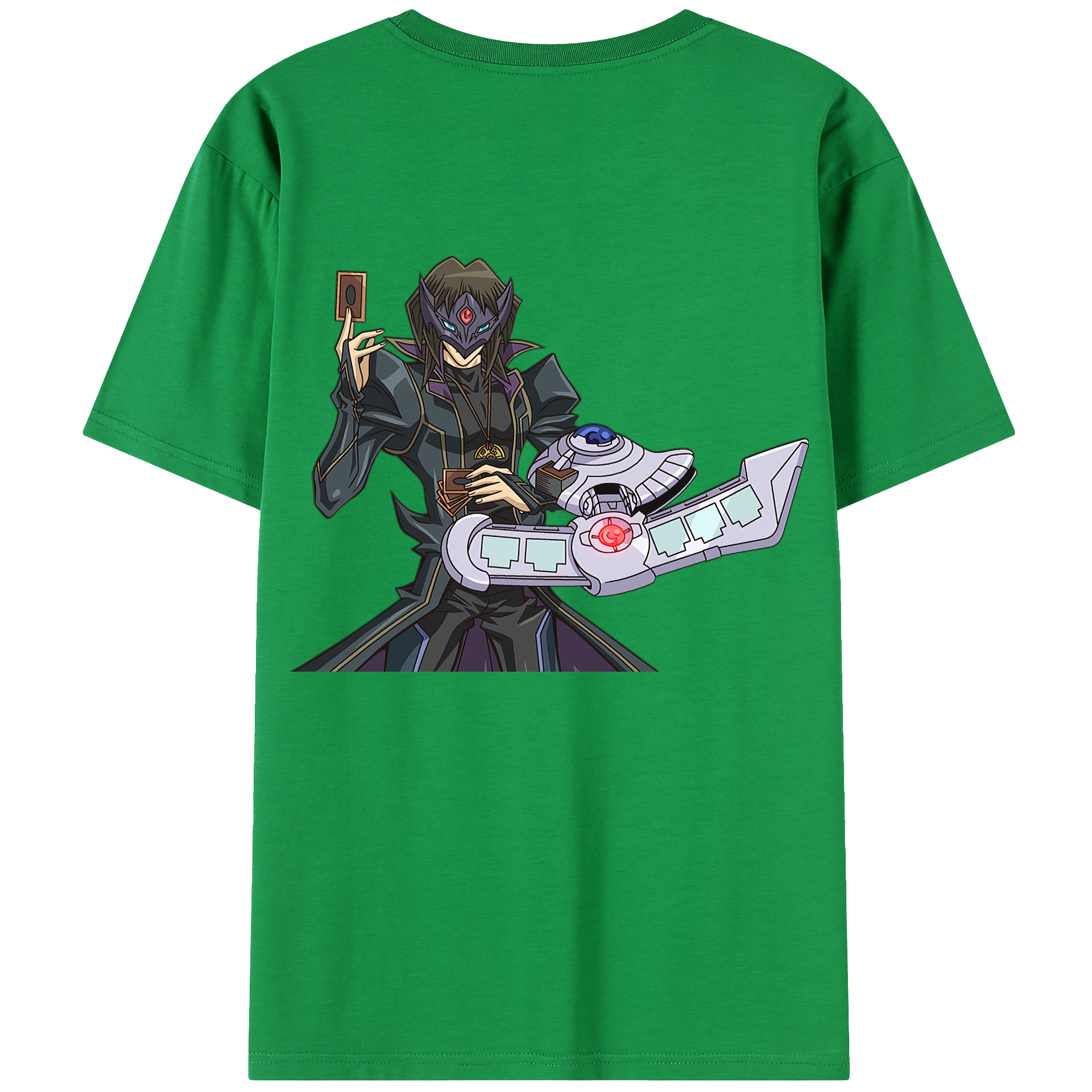 （画像用） 遊☆戯☆王 Yu-Gi-Oh! 綿100％半袖Tシャツ（背面プリント）