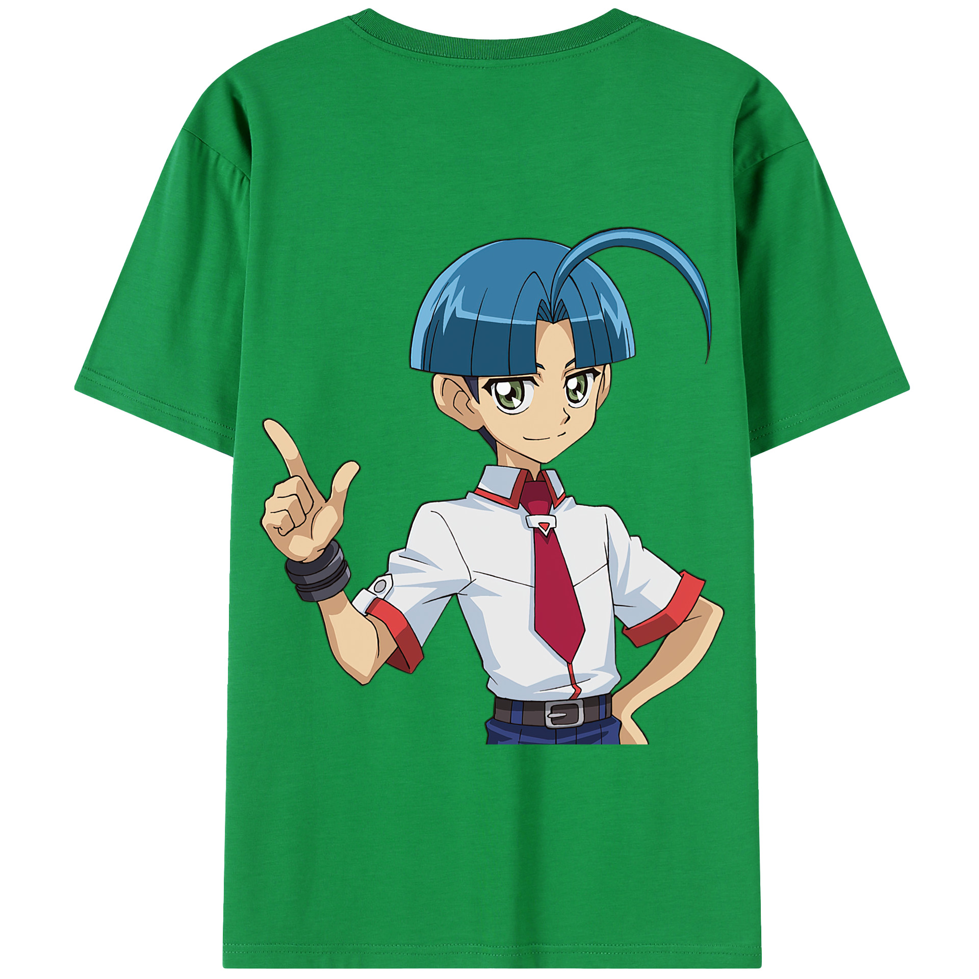 （画像用） 遊☆戯☆王 Yu-Gi-Oh! 綿100％半袖Tシャツ（背面プリント）