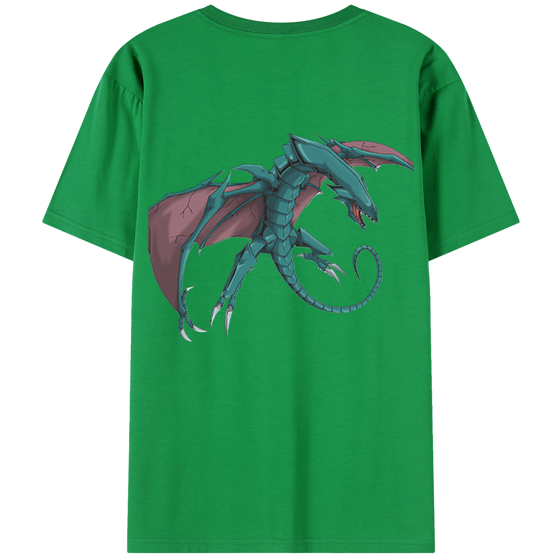 （画像用） 遊☆戯☆王 Yu-Gi-Oh! 綿100％半袖Tシャツ（背面プリント）