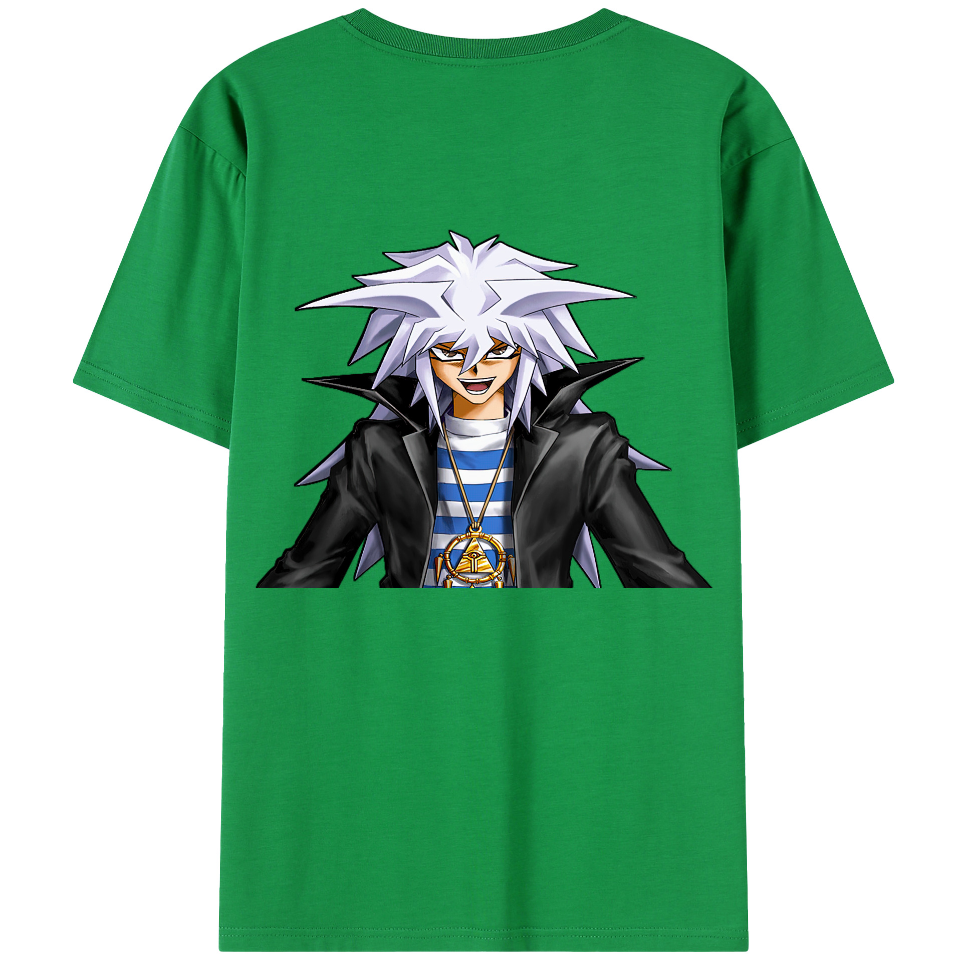 （画像用） 遊☆戯☆王 Yu-Gi-Oh! 綿100％半袖Tシャツ（背面プリント）