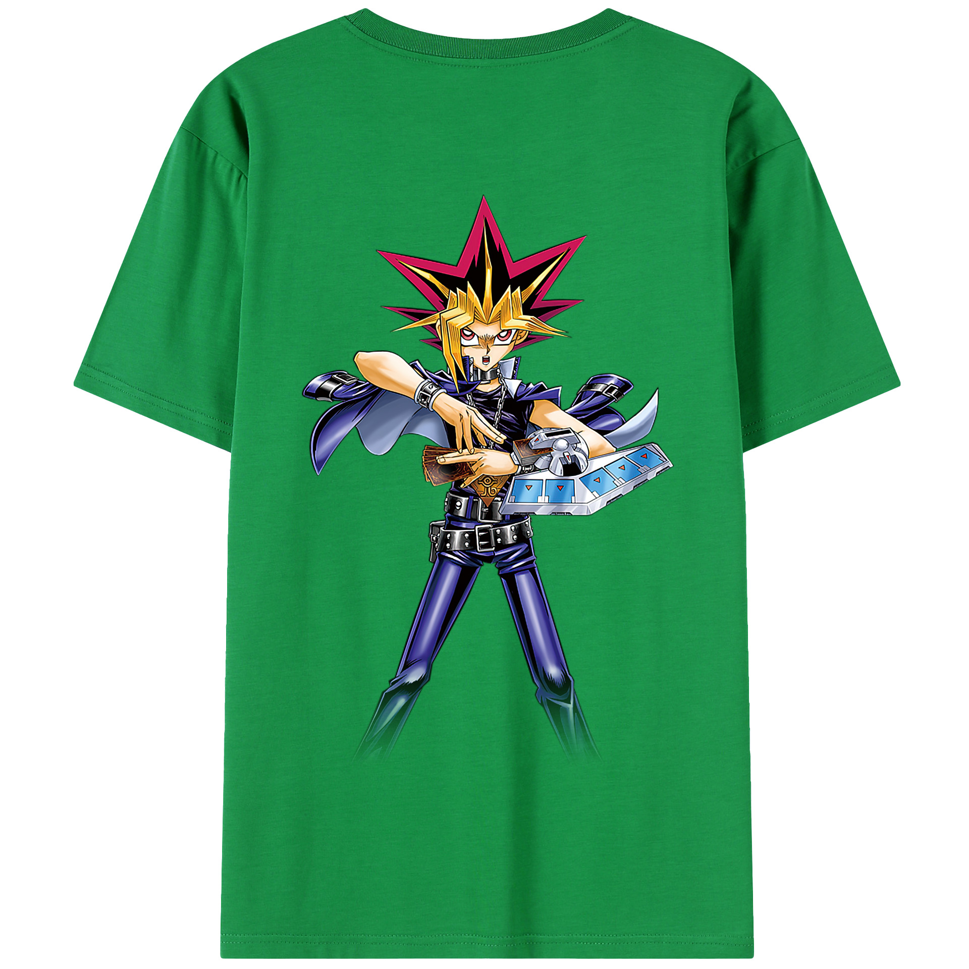 遊☆戯☆王 Yu-Gi-Oh! 綿100％半袖Tシャツ（背面プリント）