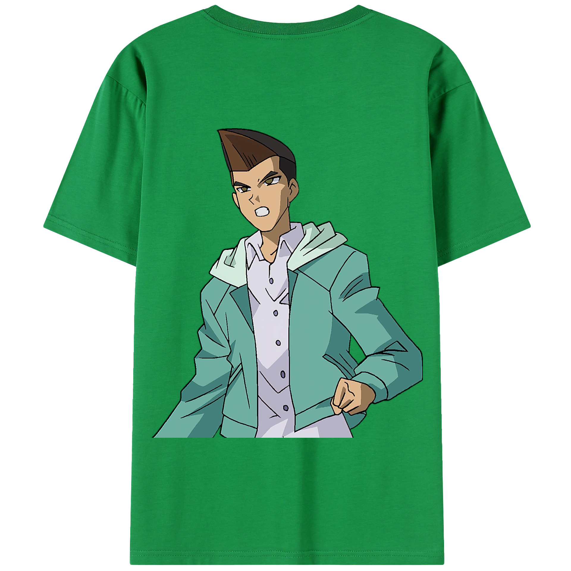 （画像用） 遊☆戯☆王 Yu-Gi-Oh! 綿100％半袖Tシャツ（背面プリント）