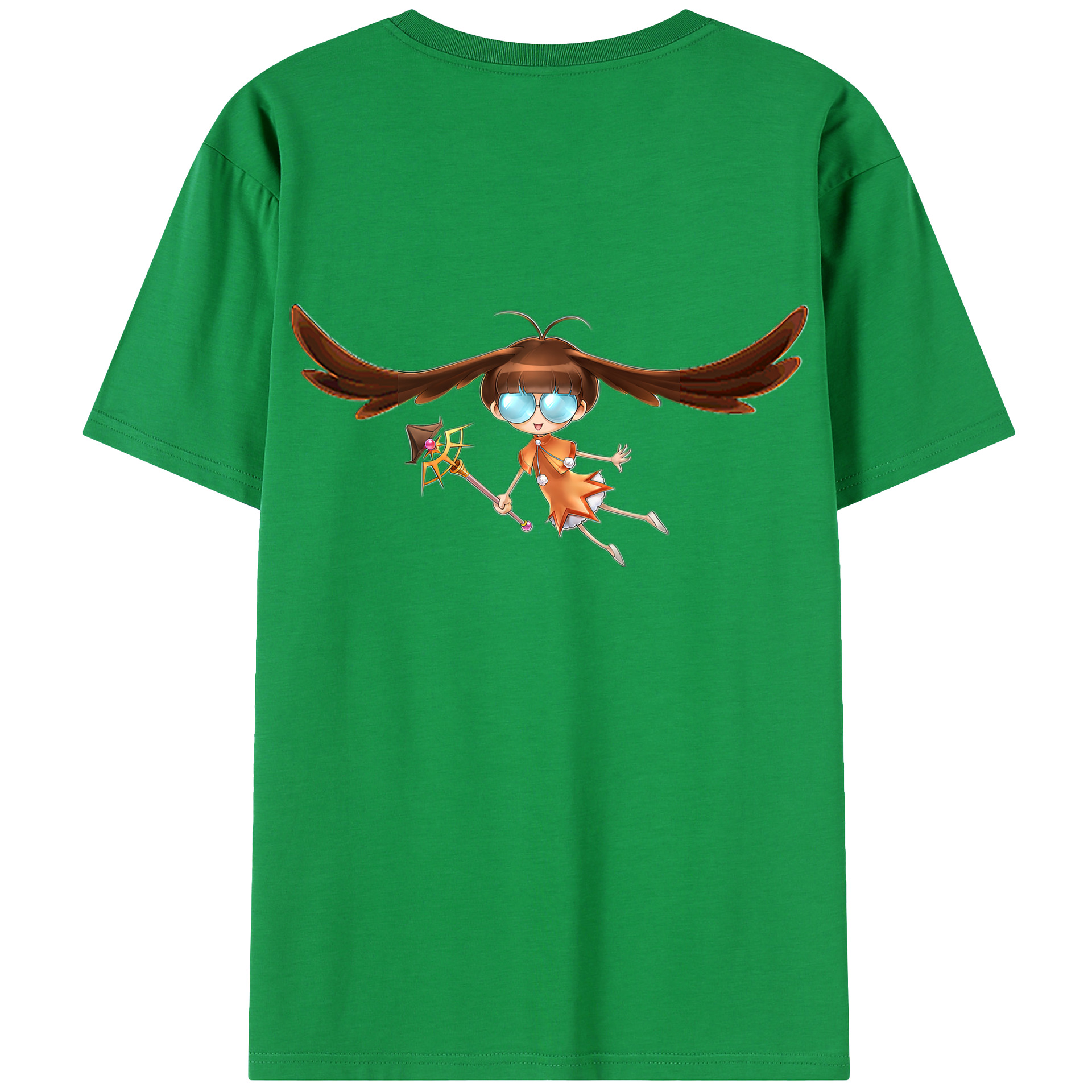 （画像用） 遊☆戯☆王 Yu-Gi-Oh! 綿100％半袖Tシャツ（背面プリント）