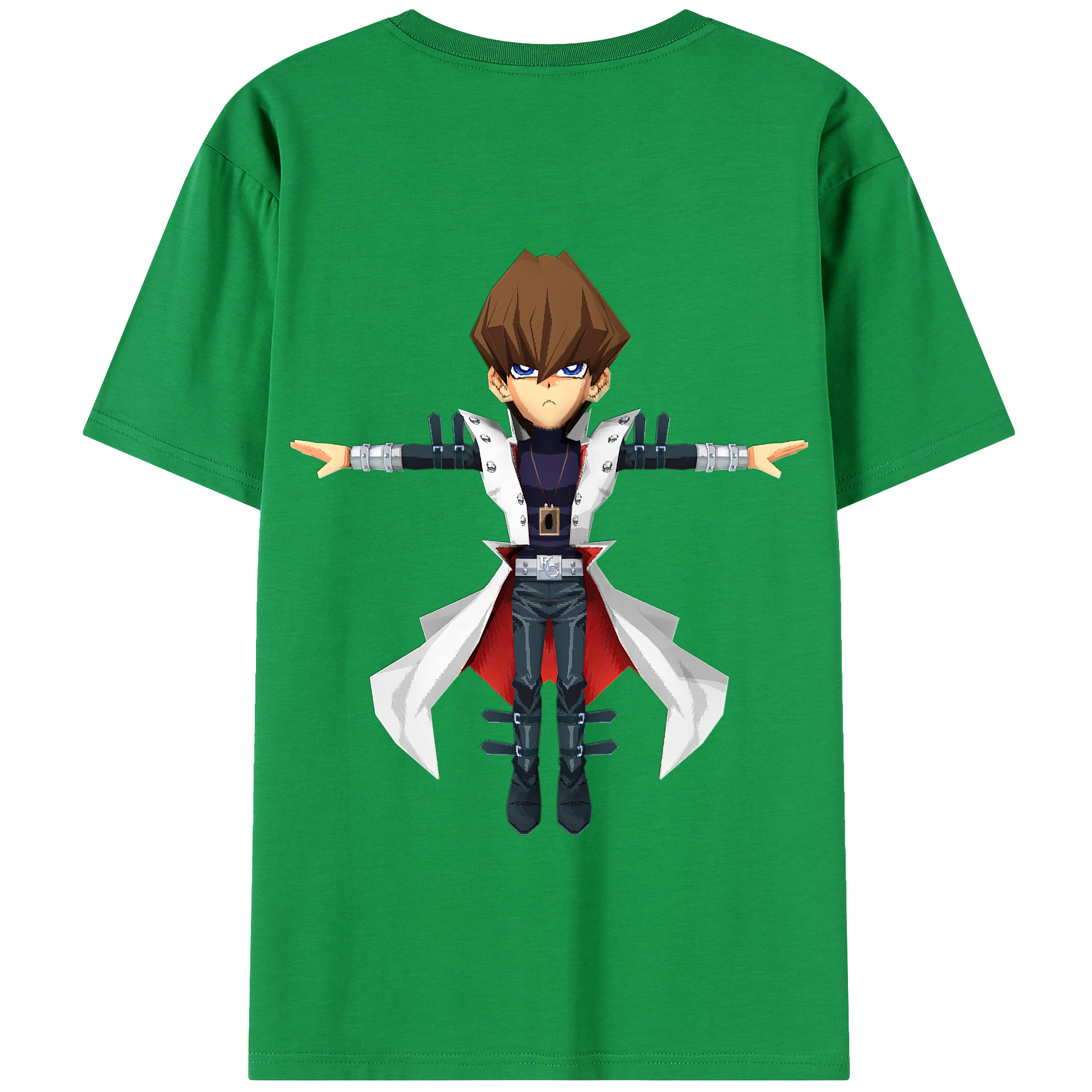 （画像用） 遊☆戯☆王 Yu-Gi-Oh! 綿100％半袖Tシャツ（背面プリント）