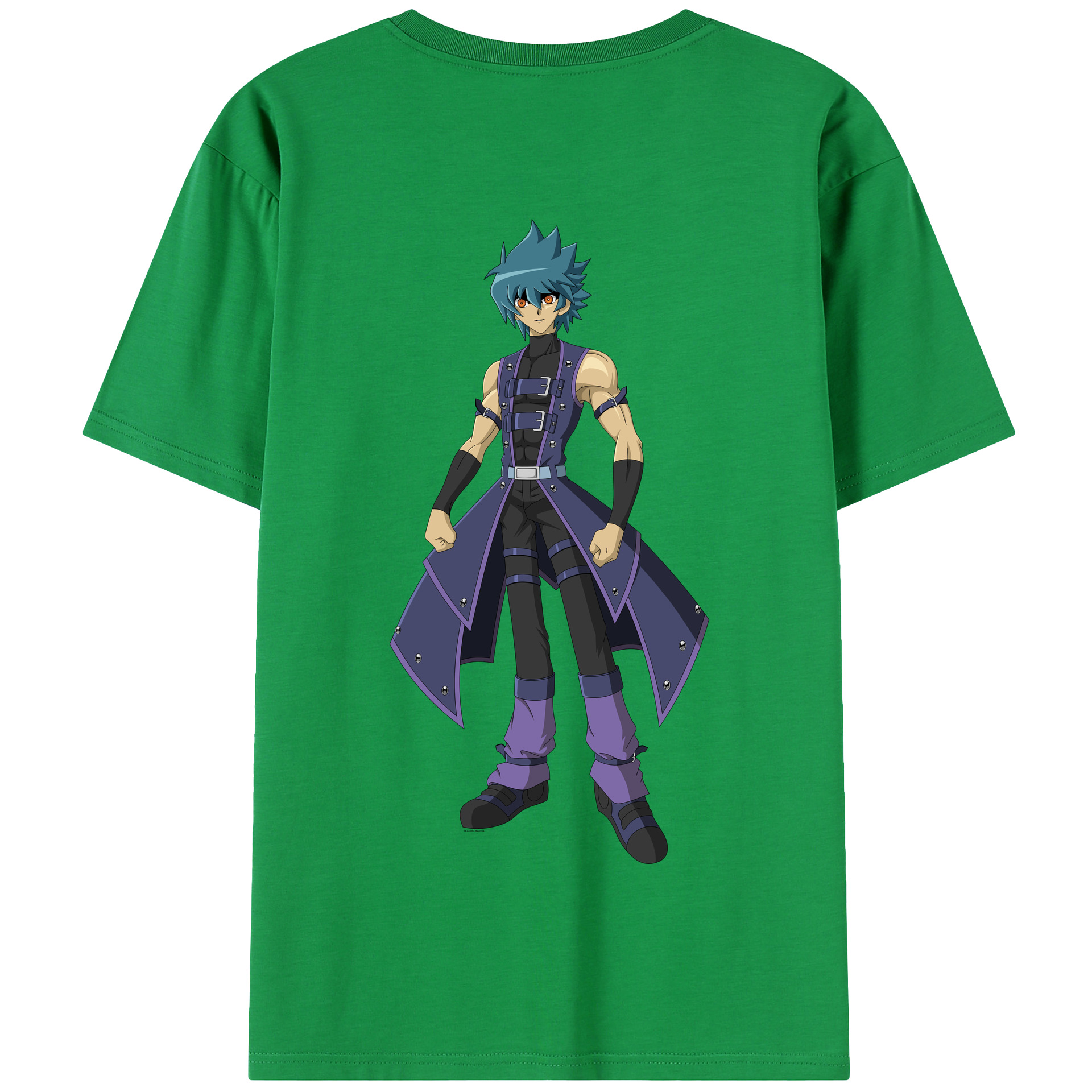 （画像用） 遊☆戯☆王 Yu-Gi-Oh! 綿100％半袖Tシャツ（背面プリント）