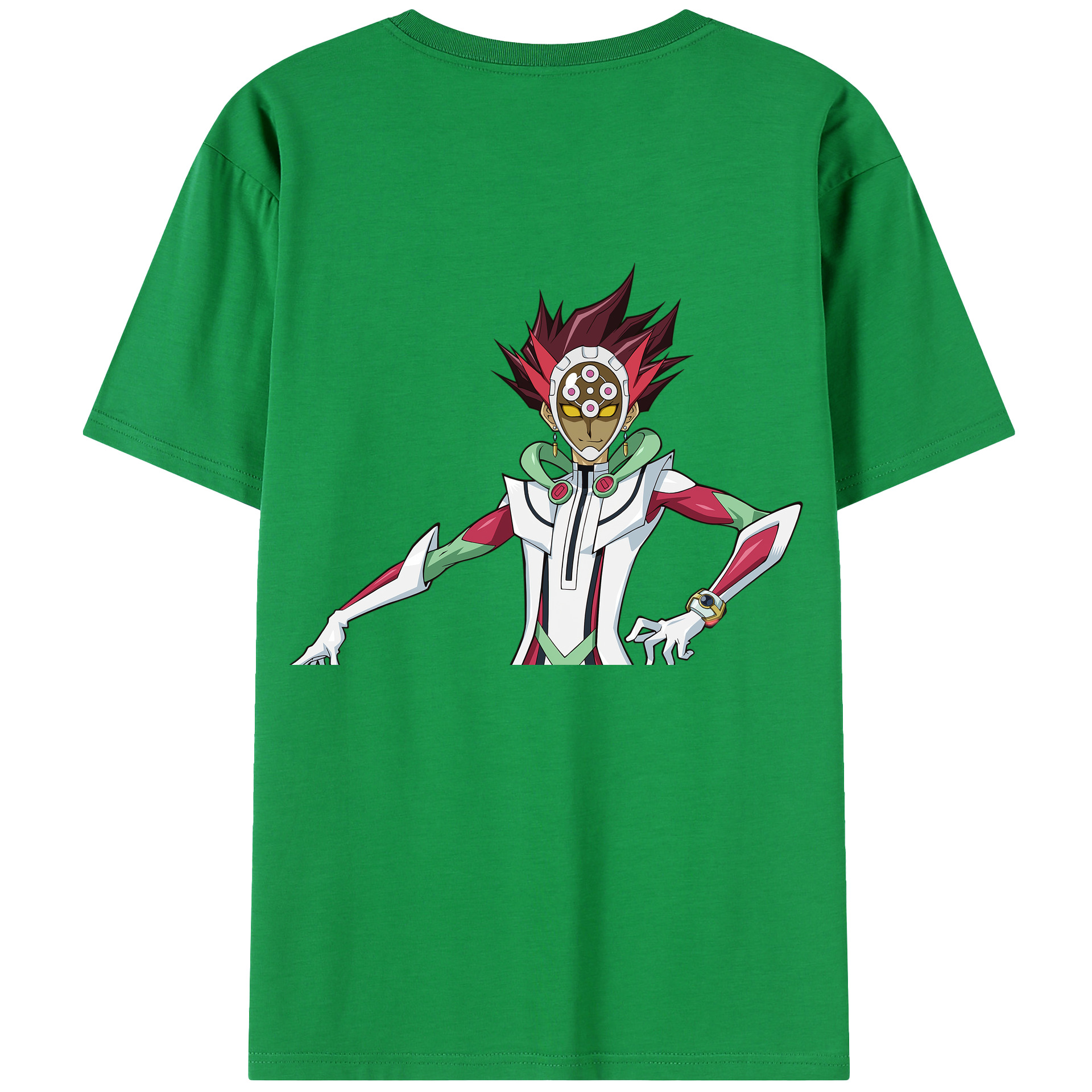 （画像用） 遊☆戯☆王 Yu-Gi-Oh! 綿100％半袖Tシャツ（背面プリント）