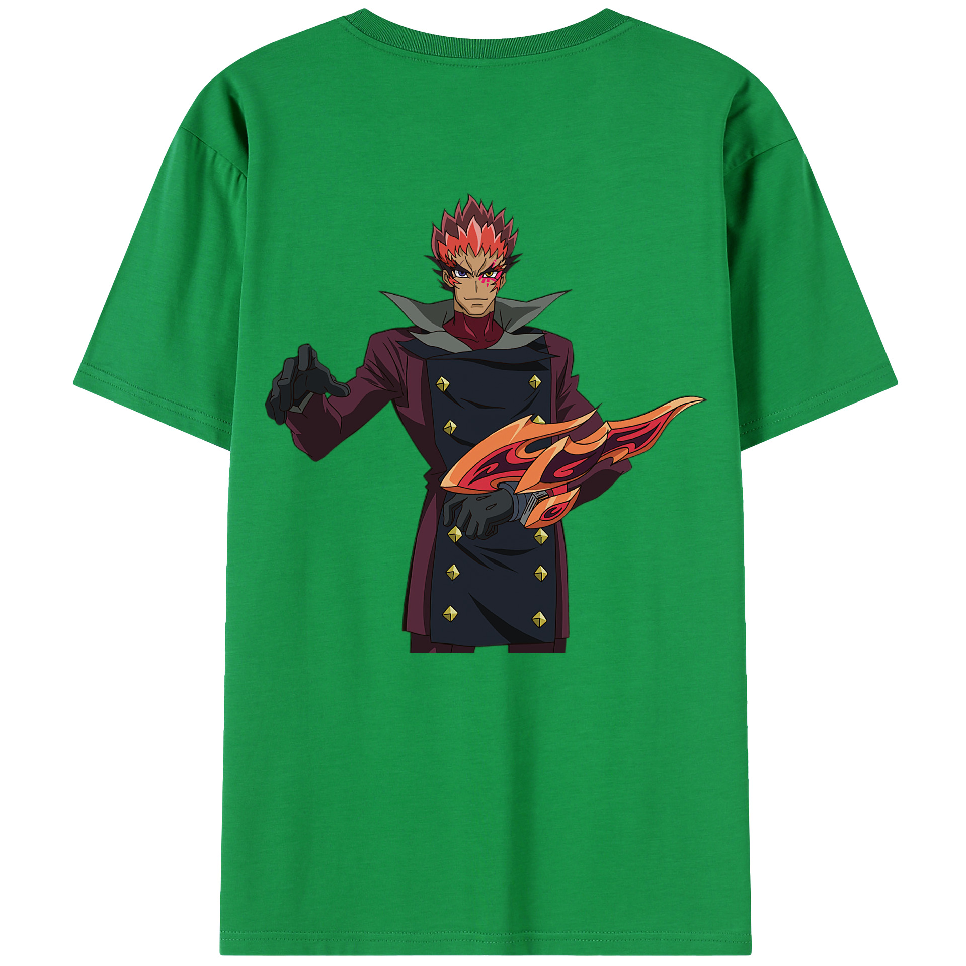 遊☆戯☆王 Yu-Gi-Oh! 綿100％半袖Tシャツ（背面プリント）