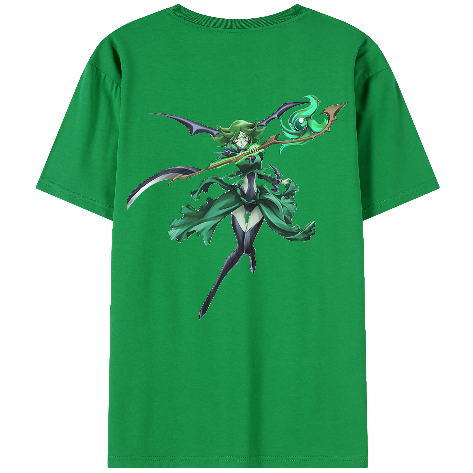 （画像用） 遊☆戯☆王 Yu-Gi-Oh! 綿100％半袖Tシャツ（背面プリント）