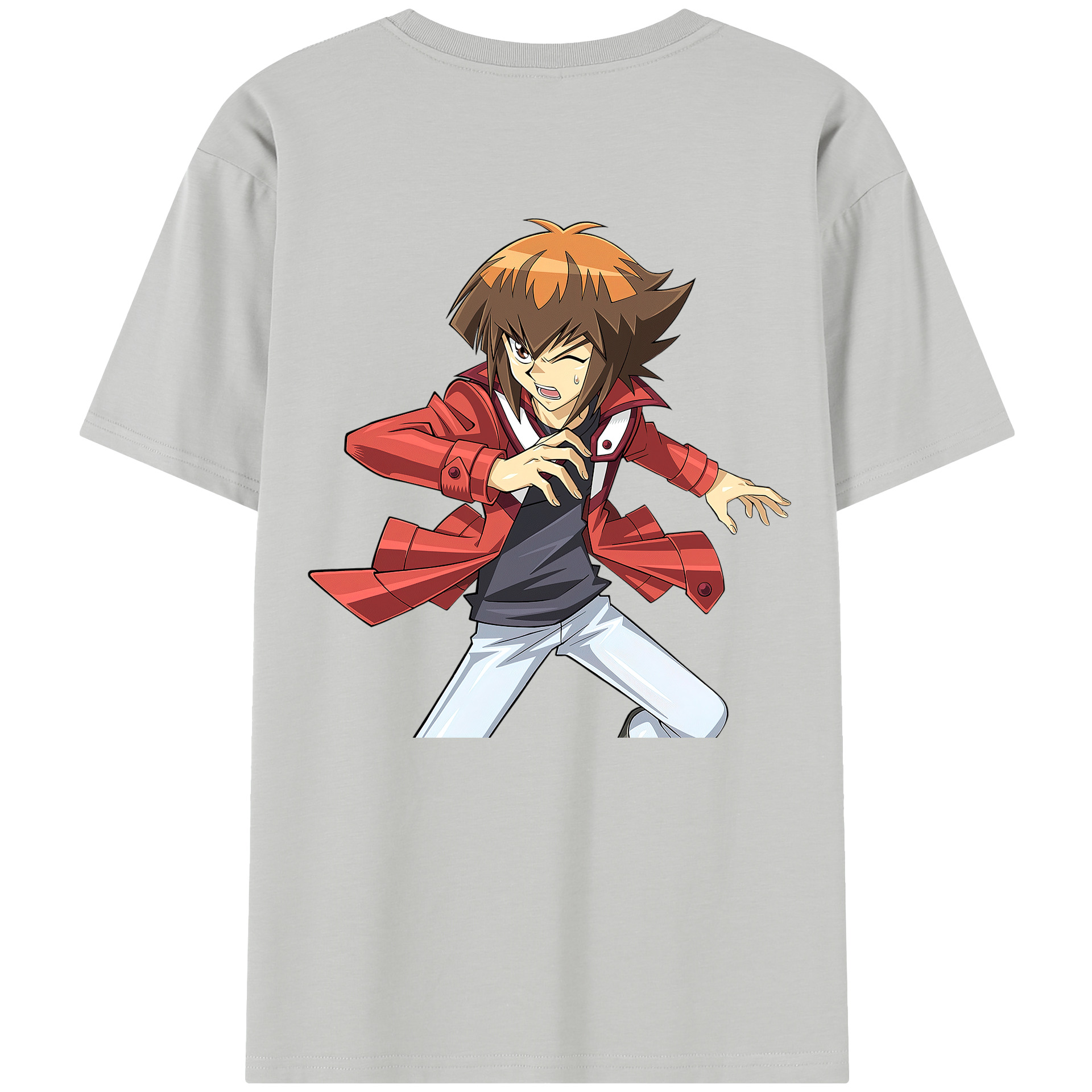 （画像用） 遊☆戯☆王 Yu-Gi-Oh! 綿100％半袖Tシャツ（背面プリント）