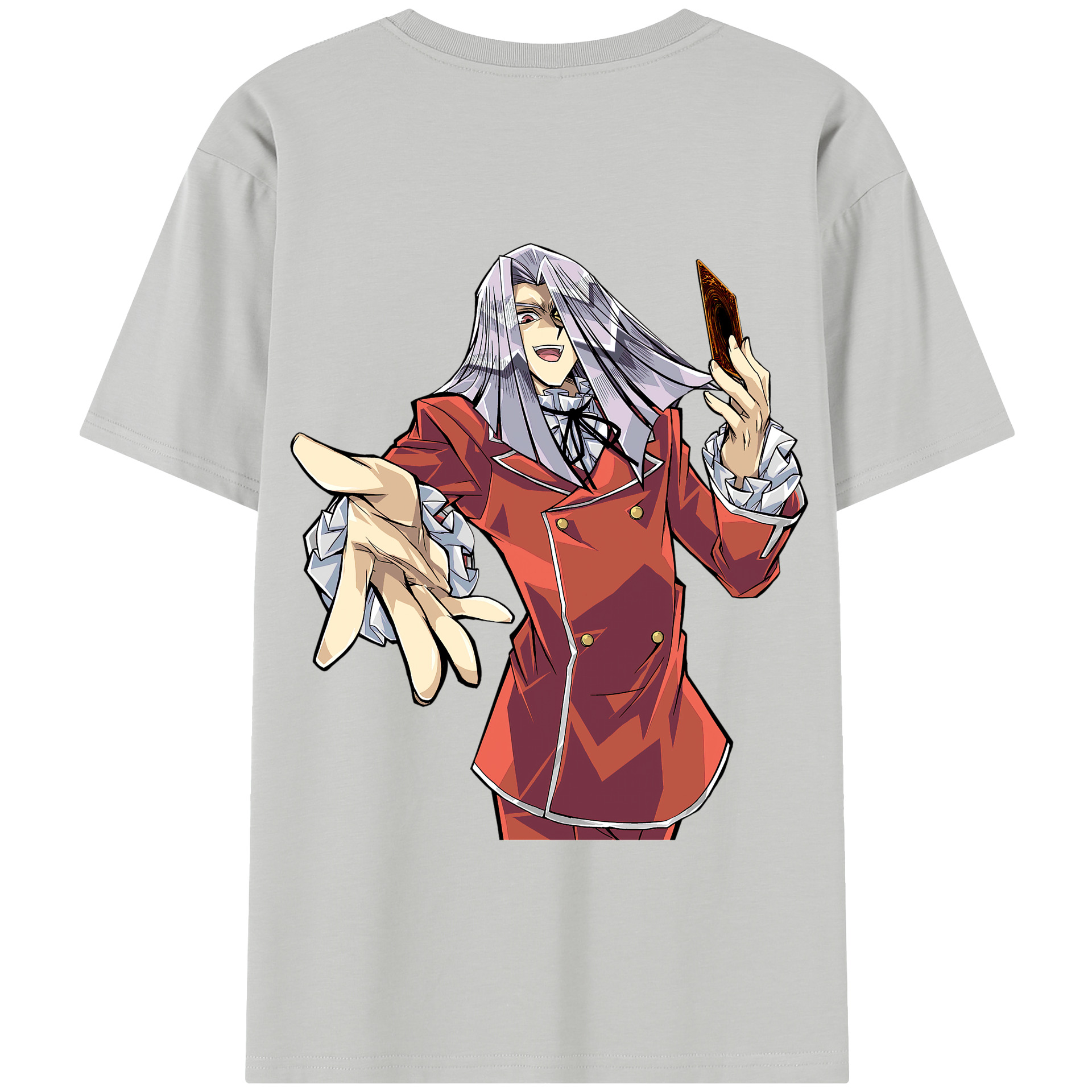 （画像用） 遊☆戯☆王 Yu-Gi-Oh! 綿100％半袖Tシャツ（背面プリント）