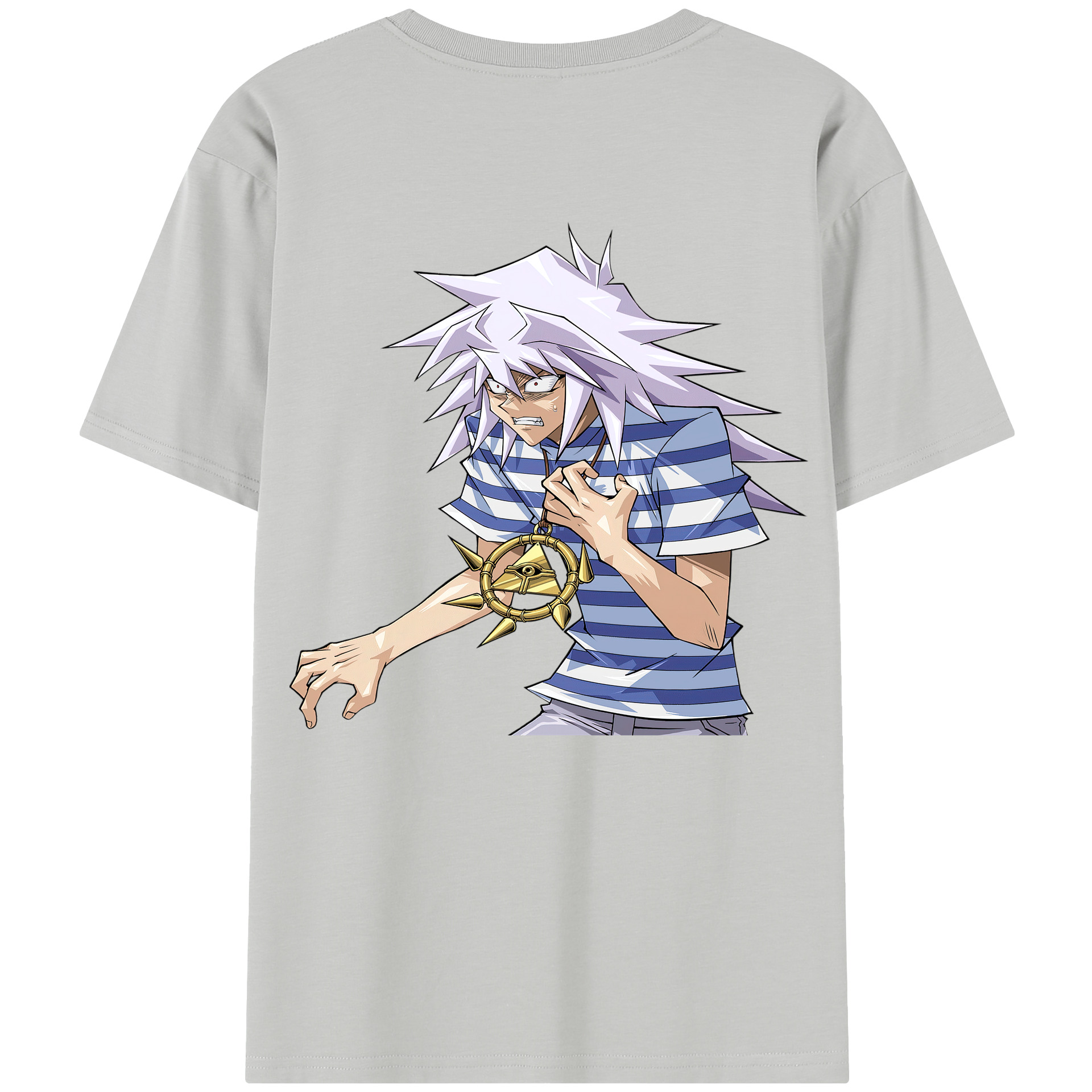 （画像用） 遊☆戯☆王 Yu-Gi-Oh! 綿100％半袖Tシャツ（背面プリント）