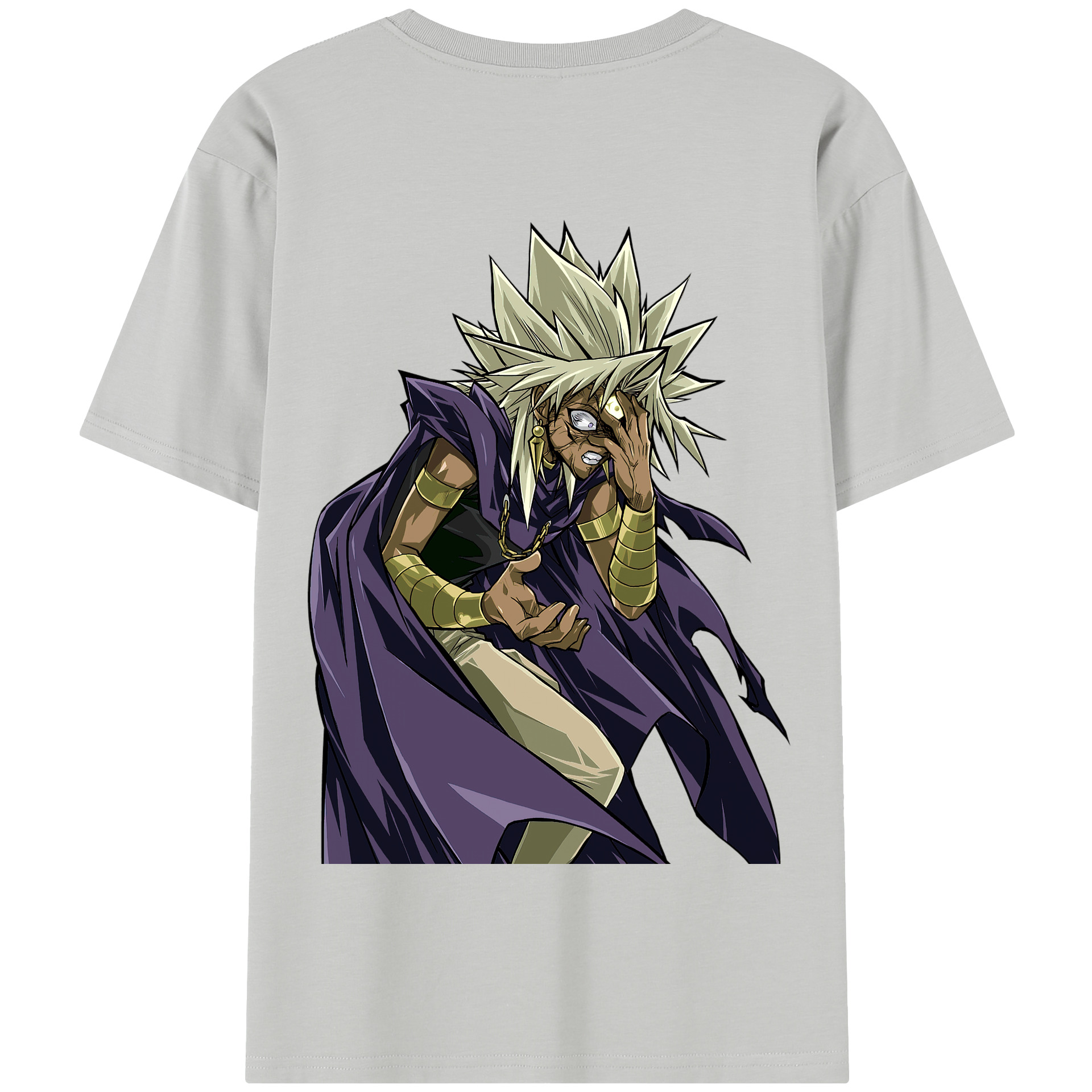 （画像用） 遊☆戯☆王 Yu-Gi-Oh! 綿100％半袖Tシャツ（背面プリント）