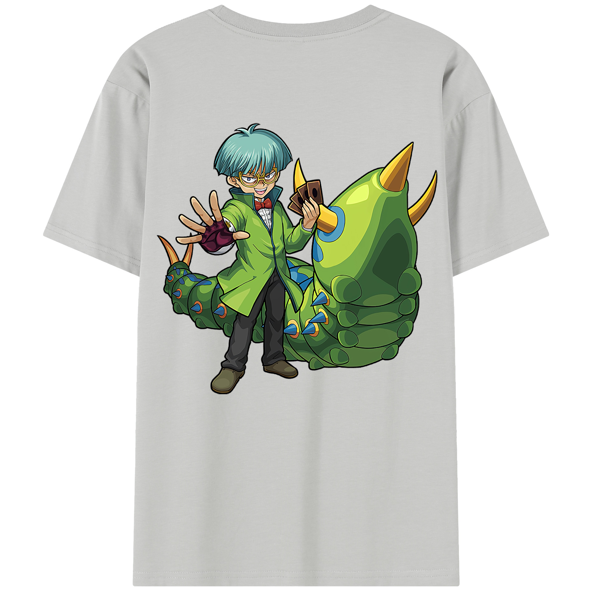 （画像用） 遊☆戯☆王 Yu-Gi-Oh! 綿100％半袖Tシャツ（背面プリント）
