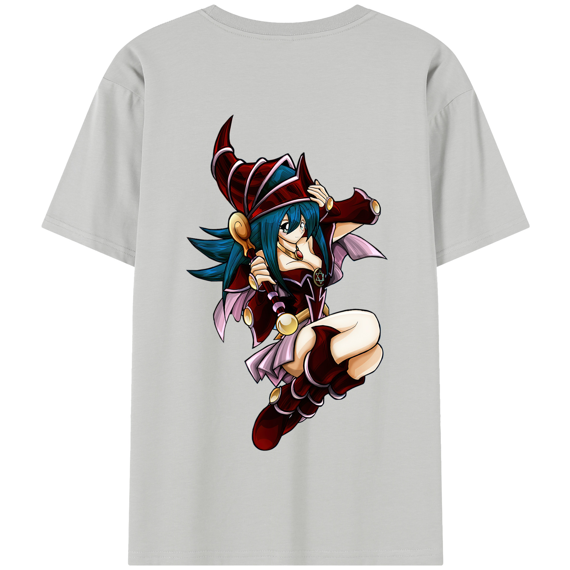 （画像用） 遊☆戯☆王 Yu-Gi-Oh! 綿100％半袖Tシャツ（背面プリント）