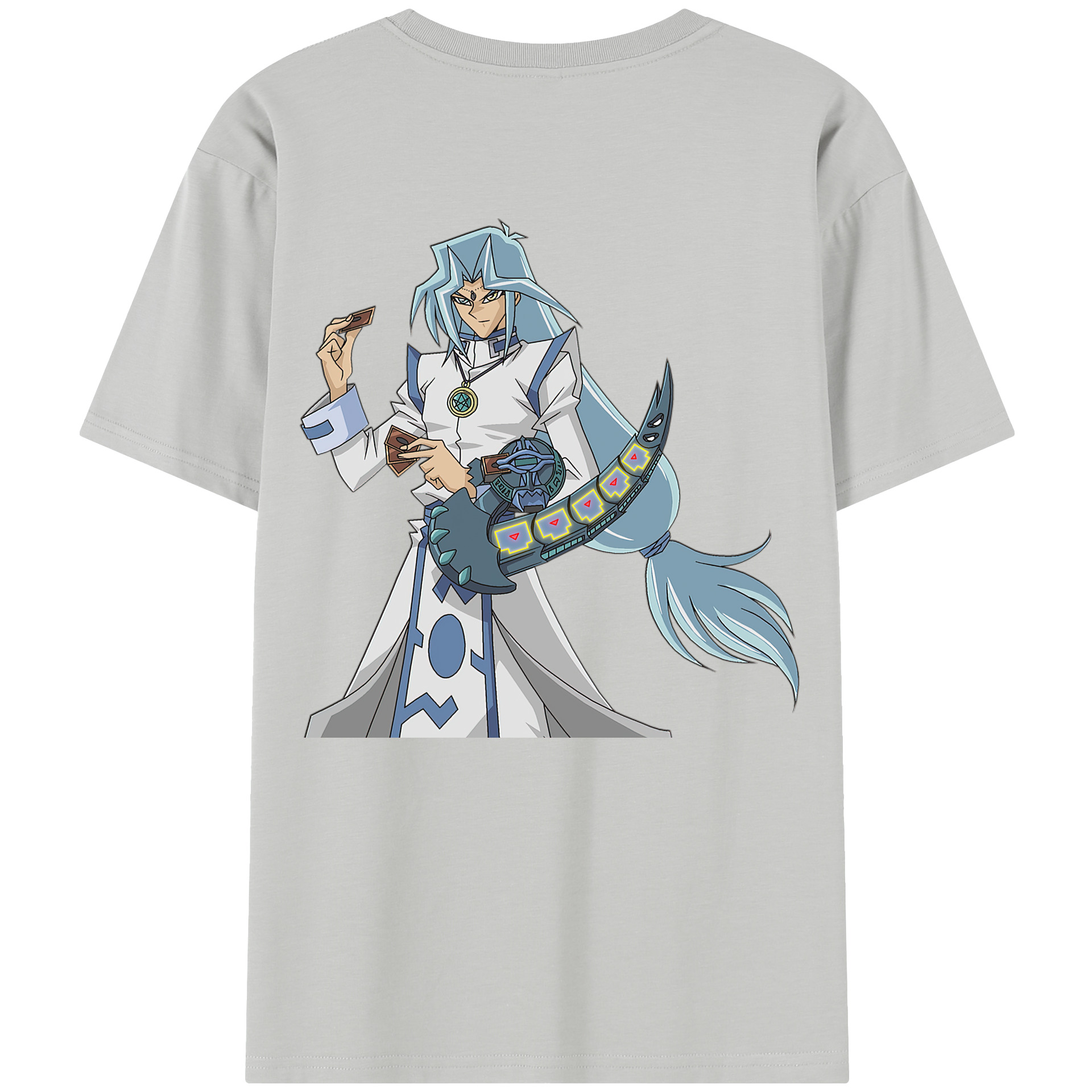 （画像用） 遊☆戯☆王 Yu-Gi-Oh! 綿100％半袖Tシャツ（背面プリント）