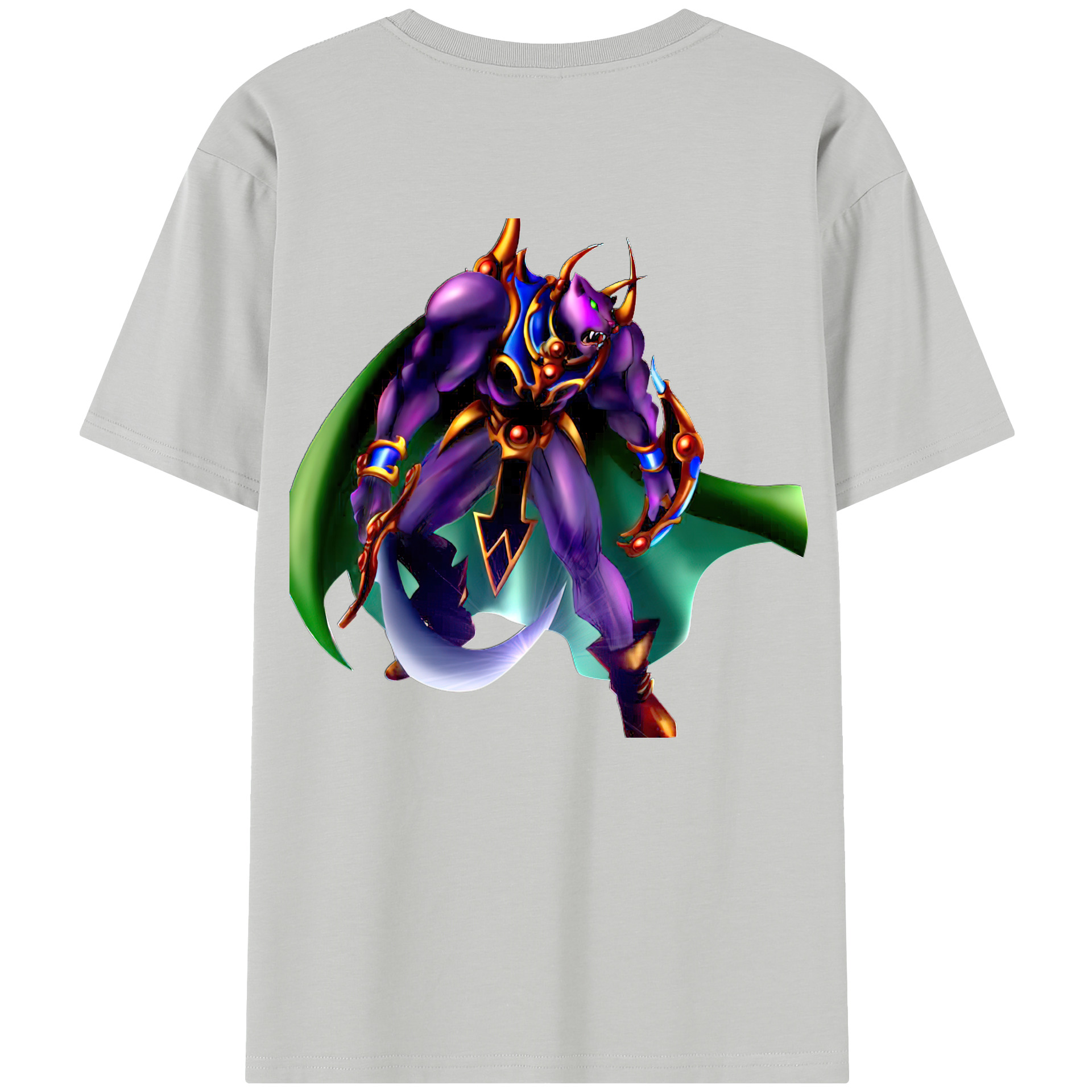 （画像用） 遊☆戯☆王 Yu-Gi-Oh! 綿100％半袖Tシャツ（背面プリント）