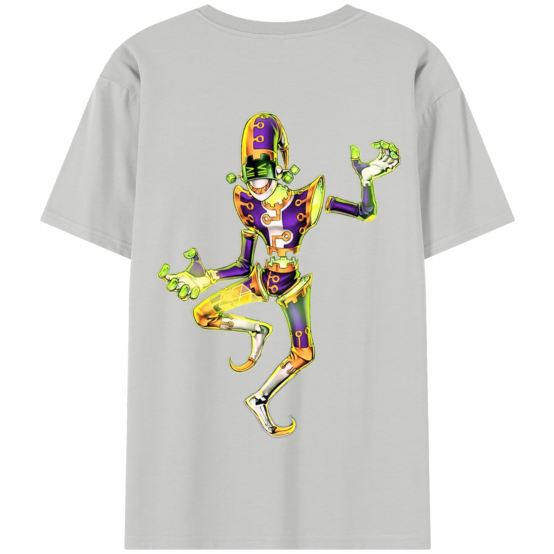 （画像用） 遊☆戯☆王 Yu-Gi-Oh! 綿100％半袖Tシャツ（背面プリント）