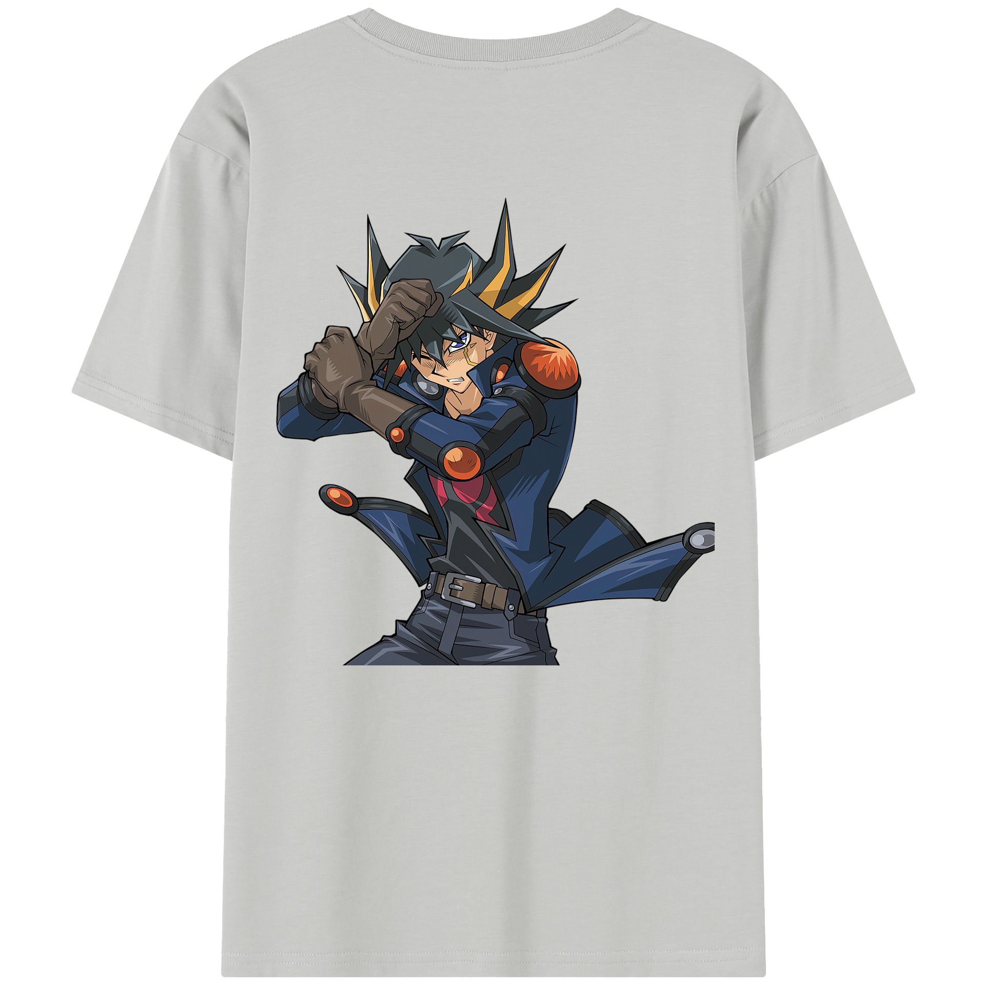 （画像用） 遊☆戯☆王 Yu-Gi-Oh! 綿100％半袖Tシャツ（背面プリント）
