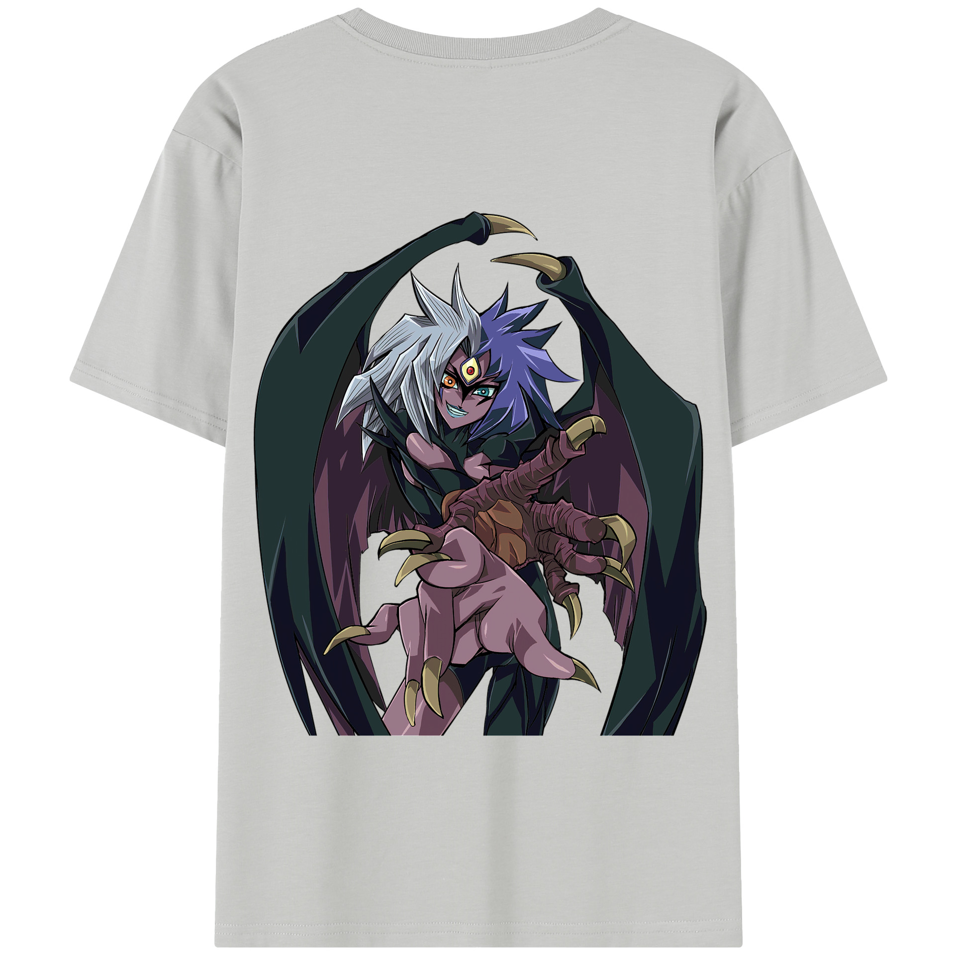 （画像用） 遊☆戯☆王 Yu-Gi-Oh! 綿100％半袖Tシャツ（背面プリント）
