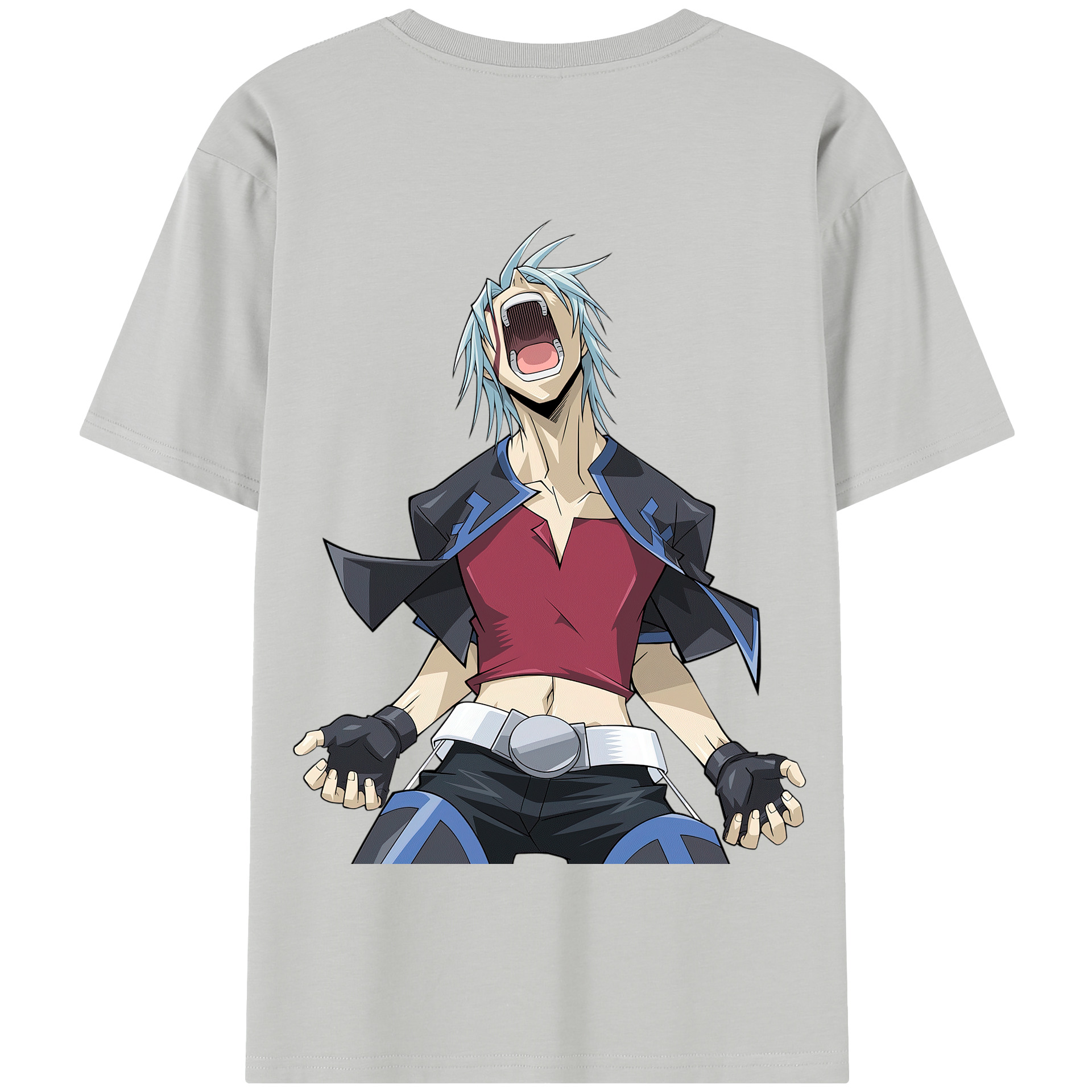（画像用） 遊☆戯☆王 Yu-Gi-Oh! 綿100％半袖Tシャツ（背面プリント）