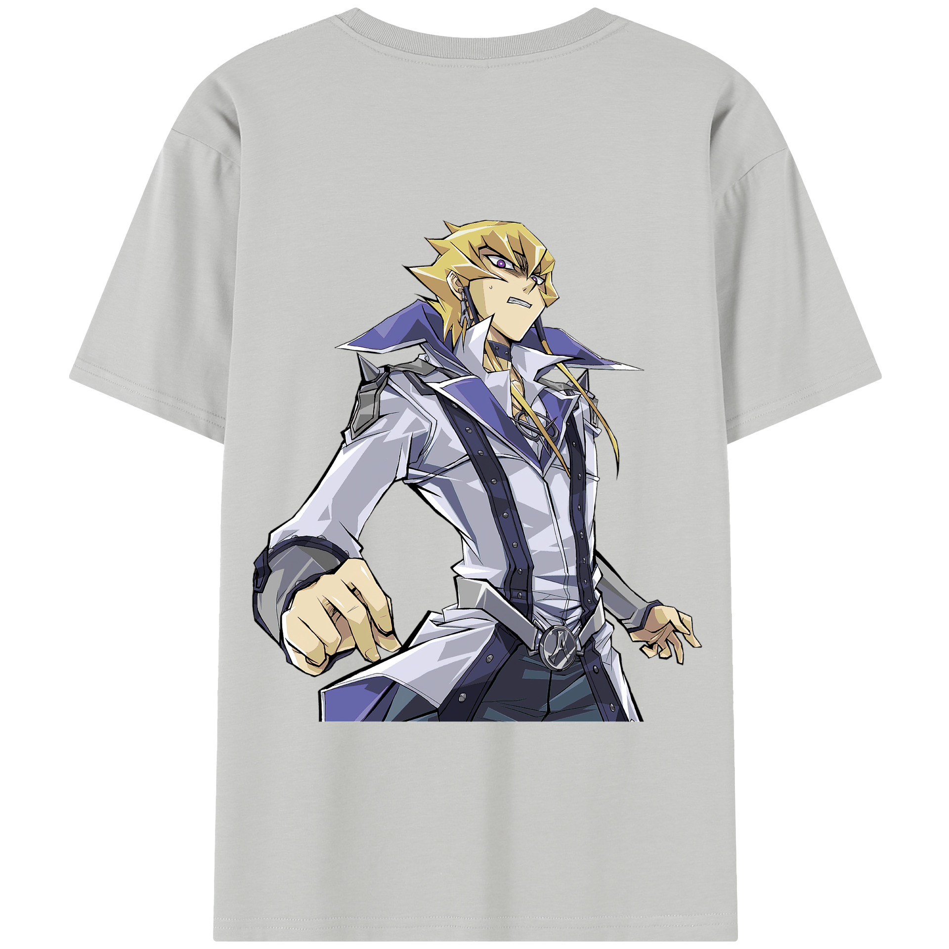 （画像用） 遊☆戯☆王 Yu-Gi-Oh! 綿100％半袖Tシャツ（背面プリント）