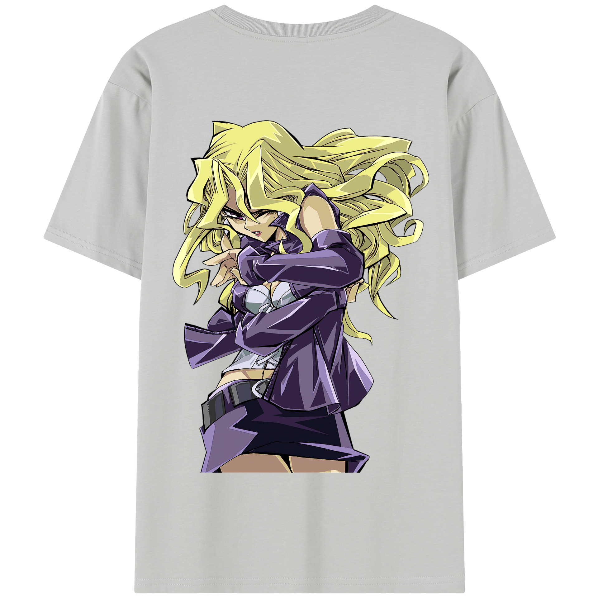 （画像用） 遊☆戯☆王 Yu-Gi-Oh! 綿100％半袖Tシャツ（背面プリント）