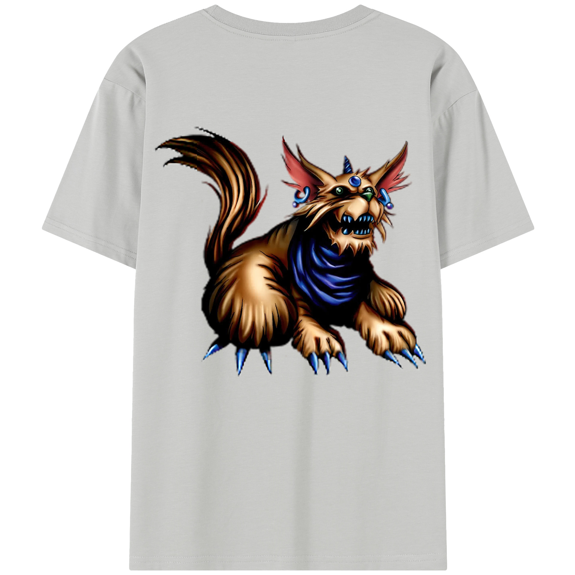 （画像用） 遊☆戯☆王 Yu-Gi-Oh! 綿100％半袖Tシャツ（背面プリント）