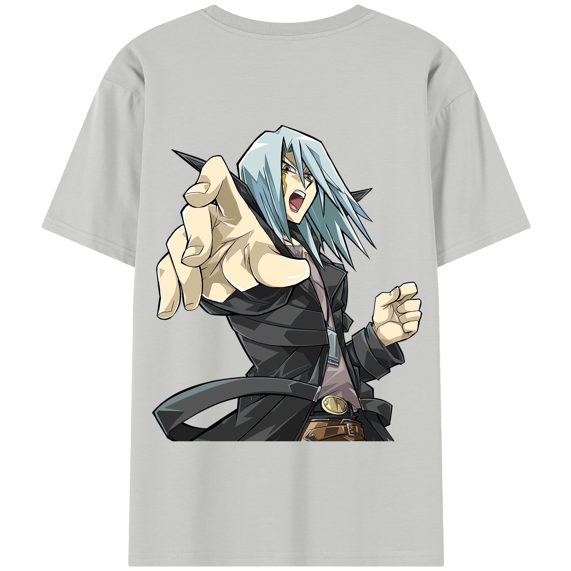 （画像用） 遊☆戯☆王 Yu-Gi-Oh! 綿100％半袖Tシャツ（背面プリント）