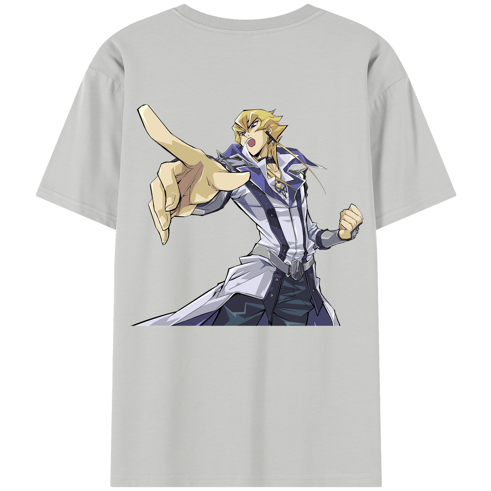 （画像用） 遊☆戯☆王 Yu-Gi-Oh! 綿100％半袖Tシャツ（背面プリント）