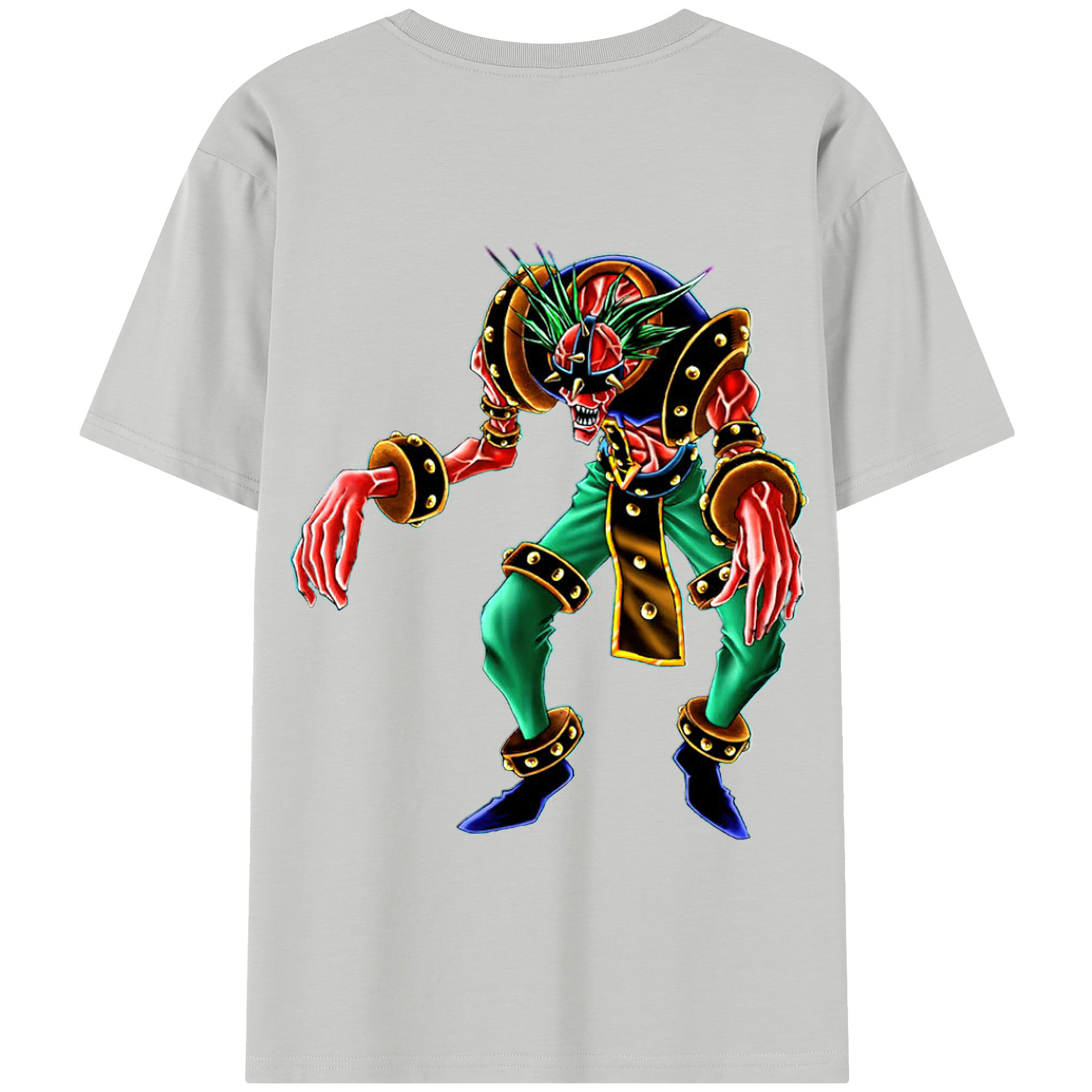（画像用） 遊☆戯☆王 Yu-Gi-Oh! 綿100％半袖Tシャツ（背面プリント）