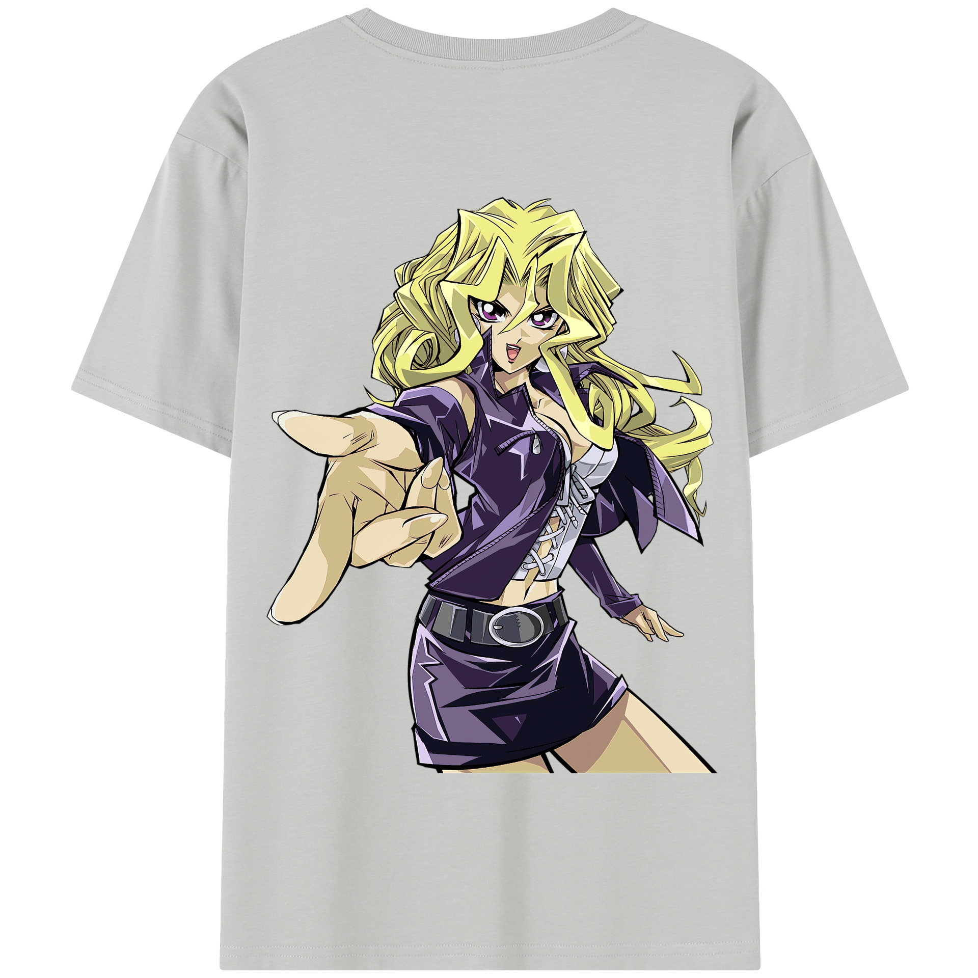 （画像用） 遊☆戯☆王 Yu-Gi-Oh! 綿100％半袖Tシャツ（背面プリント）