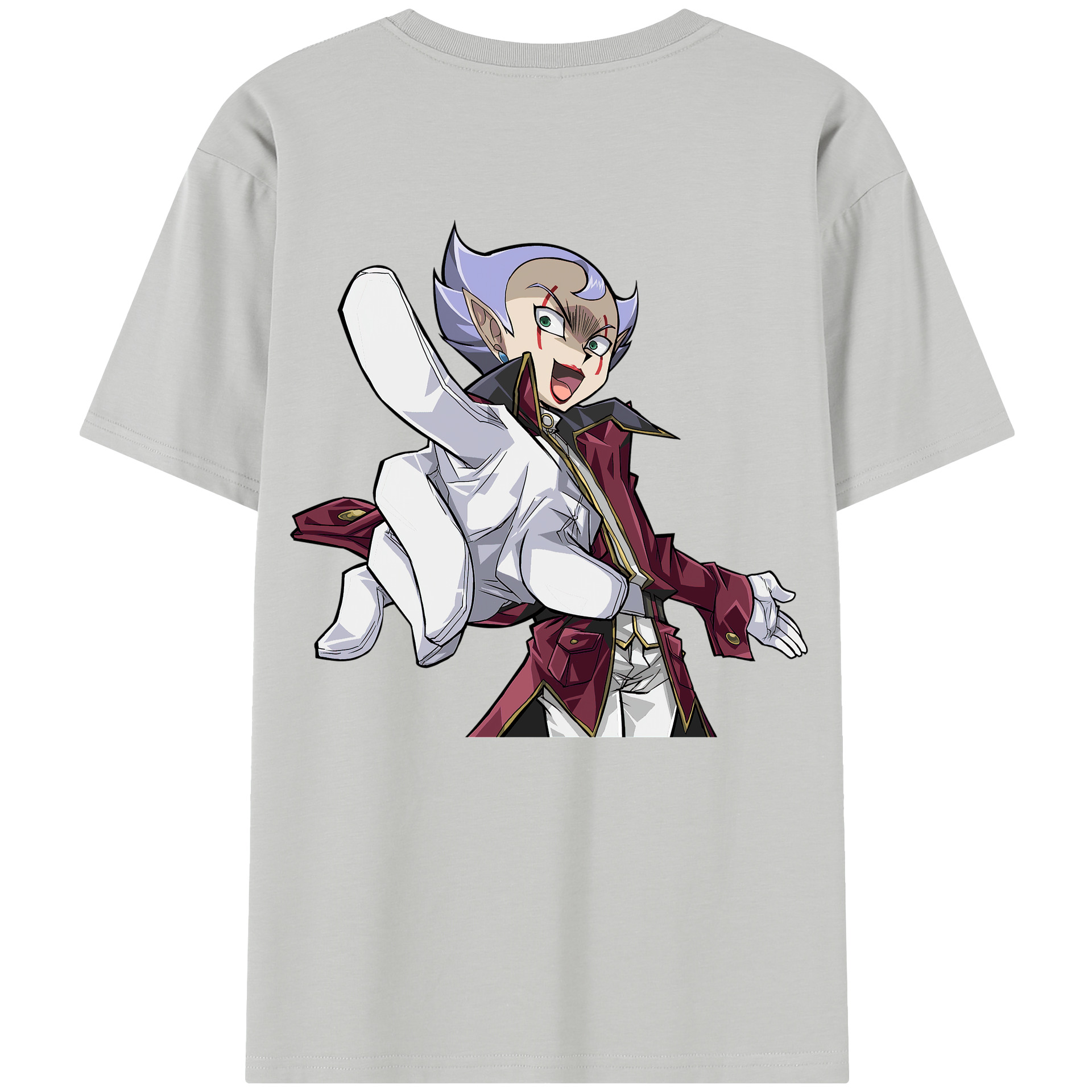 （画像用） 遊☆戯☆王 Yu-Gi-Oh! 綿100％半袖Tシャツ（背面プリント）