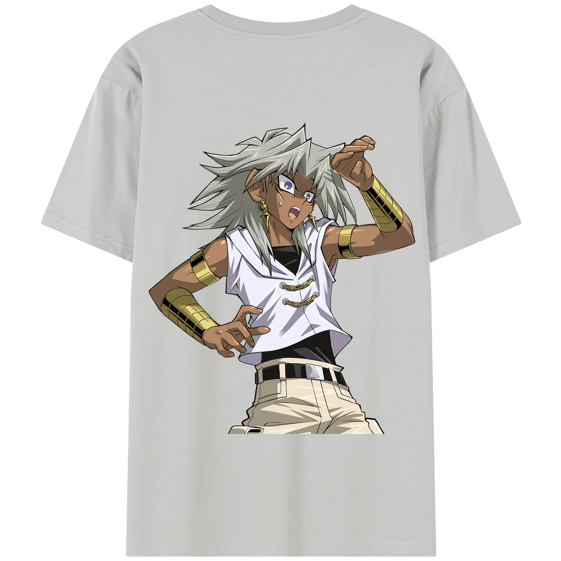 （画像用） 遊☆戯☆王 Yu-Gi-Oh! 綿100％半袖Tシャツ（背面プリント）