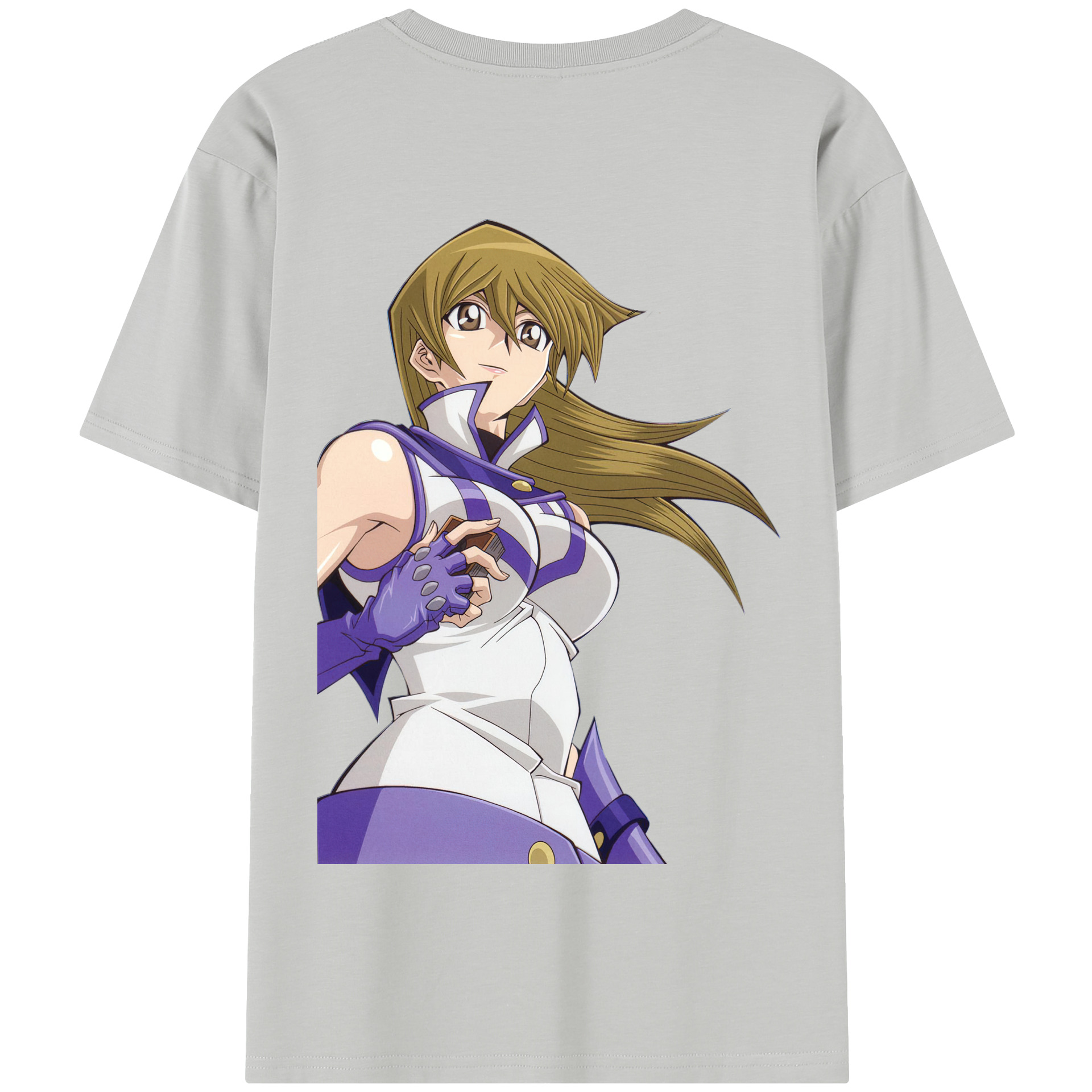 （画像用） 遊☆戯☆王 Yu-Gi-Oh! 綿100％半袖Tシャツ（背面プリント）