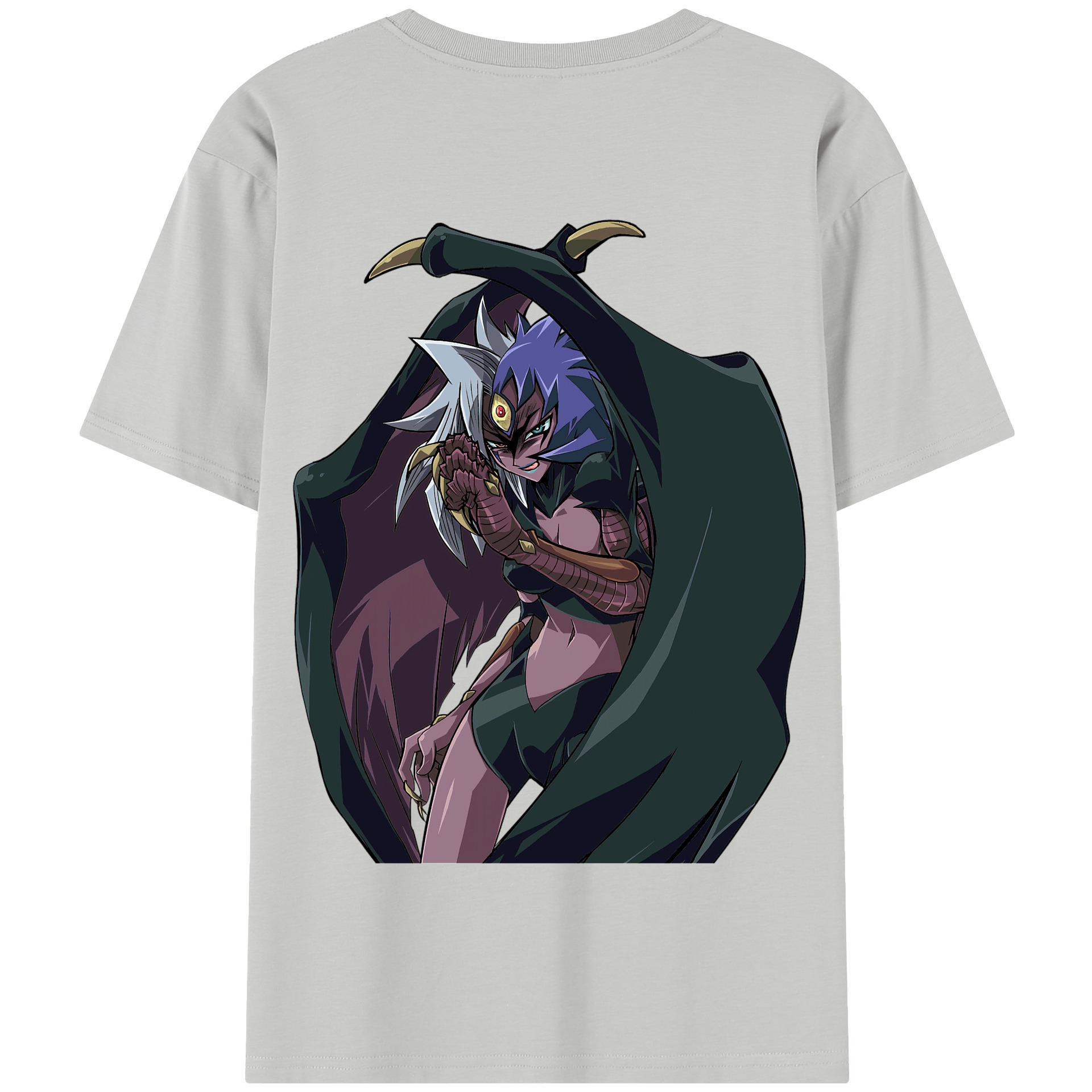 （画像用） 遊☆戯☆王 Yu-Gi-Oh! 綿100％半袖Tシャツ（背面プリント）
