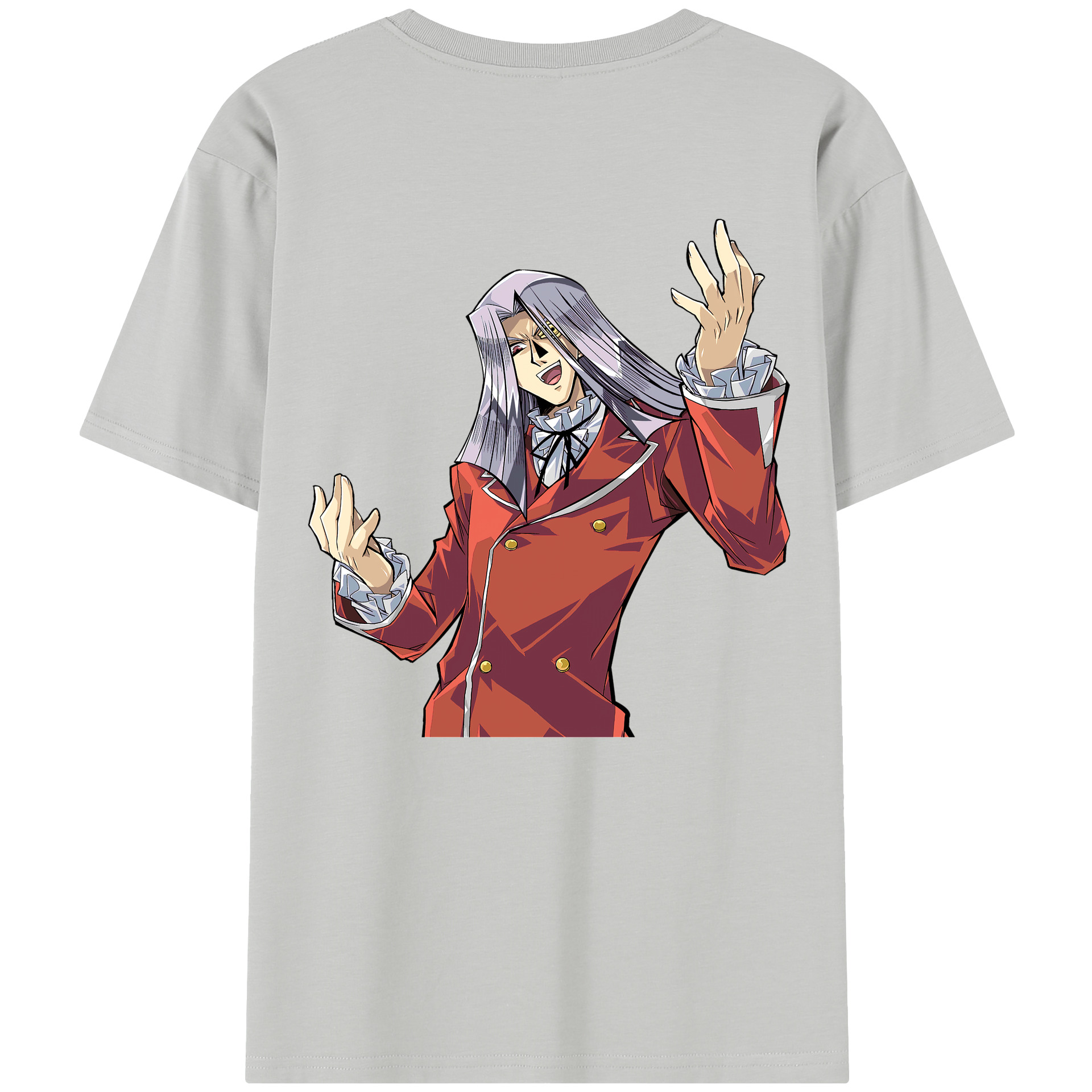 （画像用） 遊☆戯☆王 Yu-Gi-Oh! 綿100％半袖Tシャツ（背面プリント）