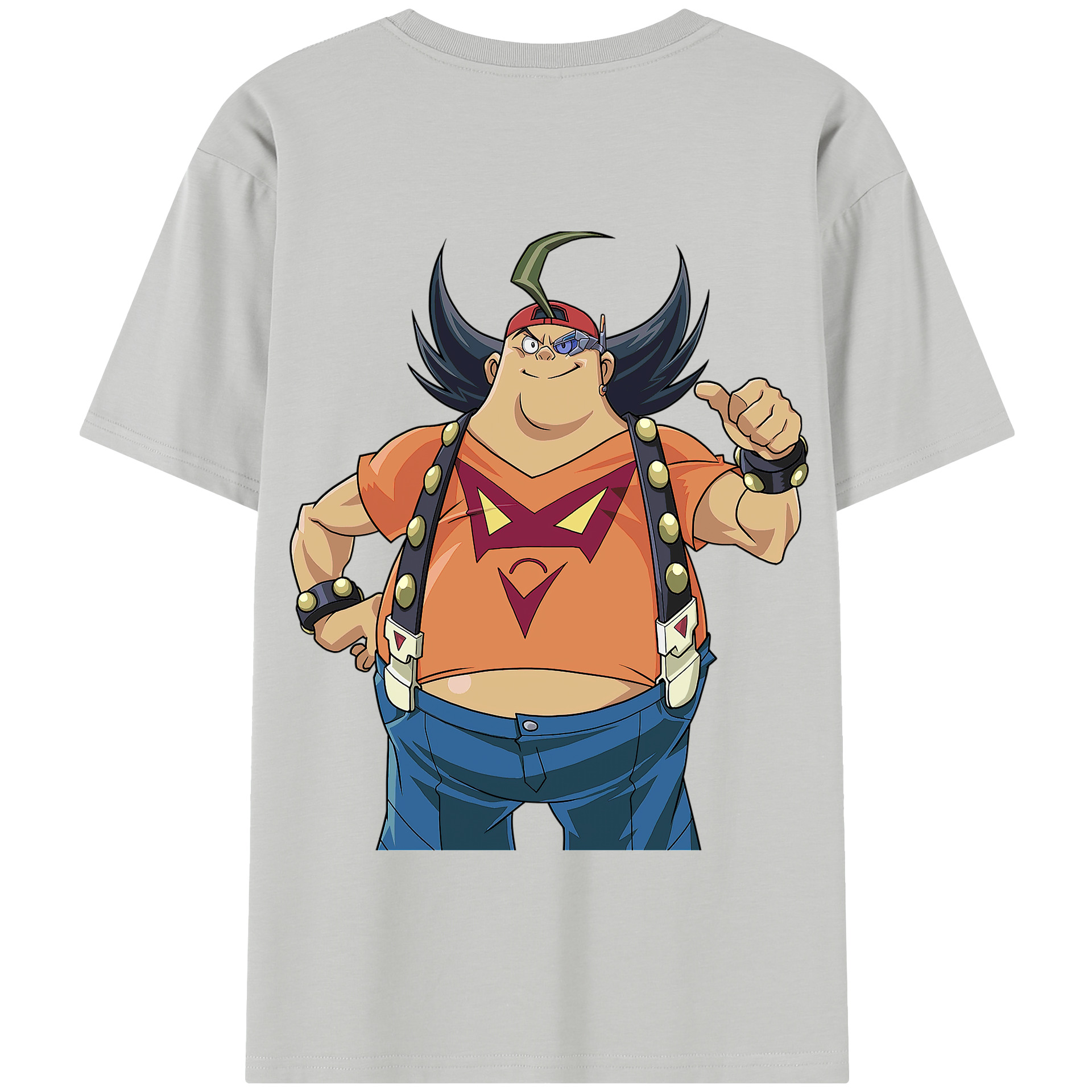 （画像用） 遊☆戯☆王 Yu-Gi-Oh! 綿100％半袖Tシャツ（背面プリント）