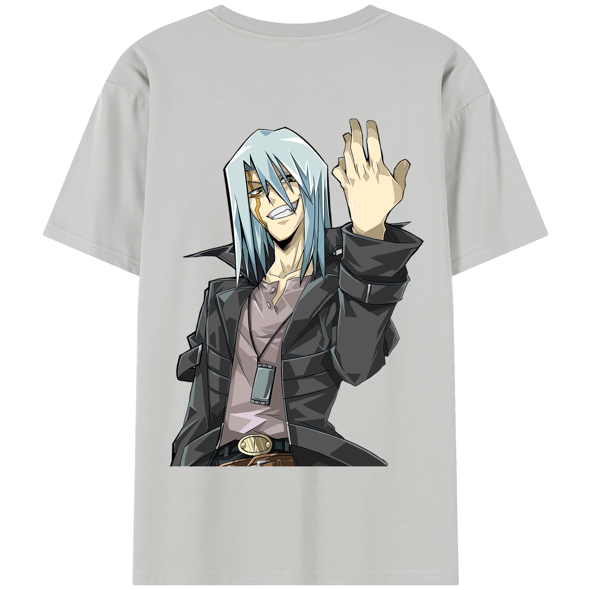 （画像用） 遊☆戯☆王 Yu-Gi-Oh! 綿100％半袖Tシャツ（背面プリント）