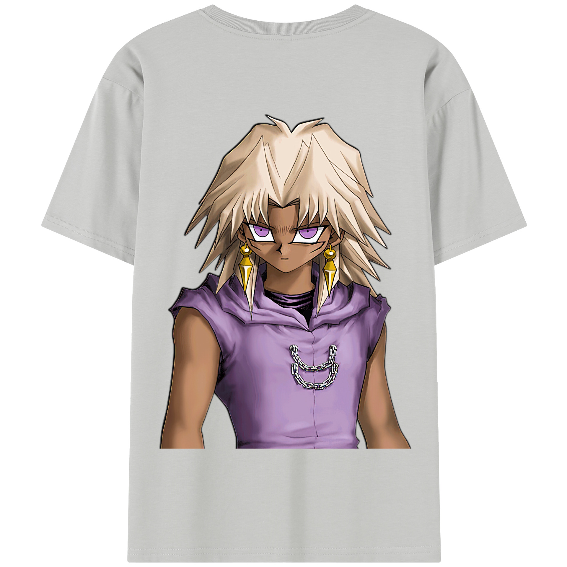 （画像用） 遊☆戯☆王 Yu-Gi-Oh! 綿100％半袖Tシャツ（背面プリント）